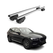 2018-2026 Volvo XC60 Roof Rack Cross Bars Silver