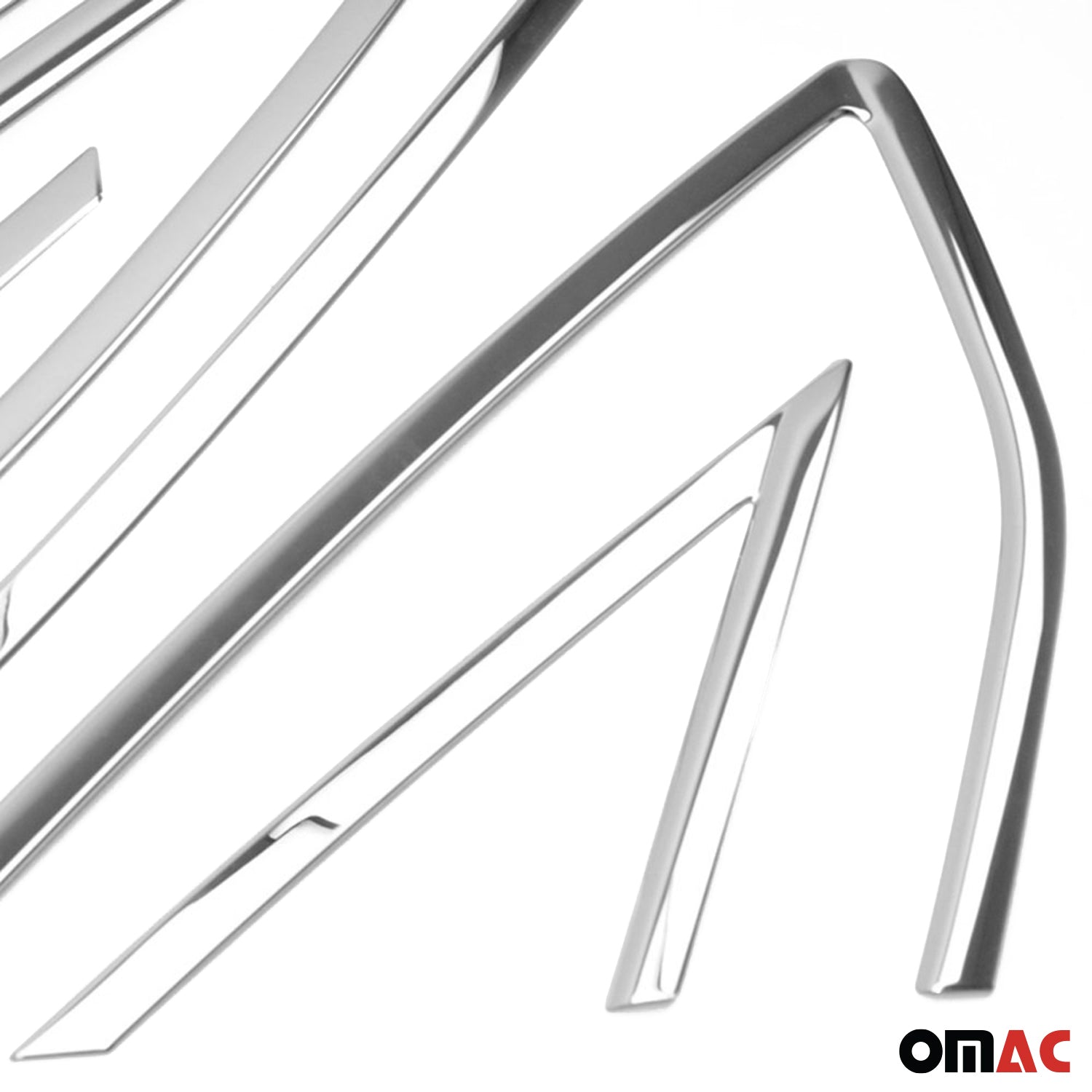 2012-2018 Ford Focus Hatchback Window Molding Trim Streamer Stainless Steel Silver 12x