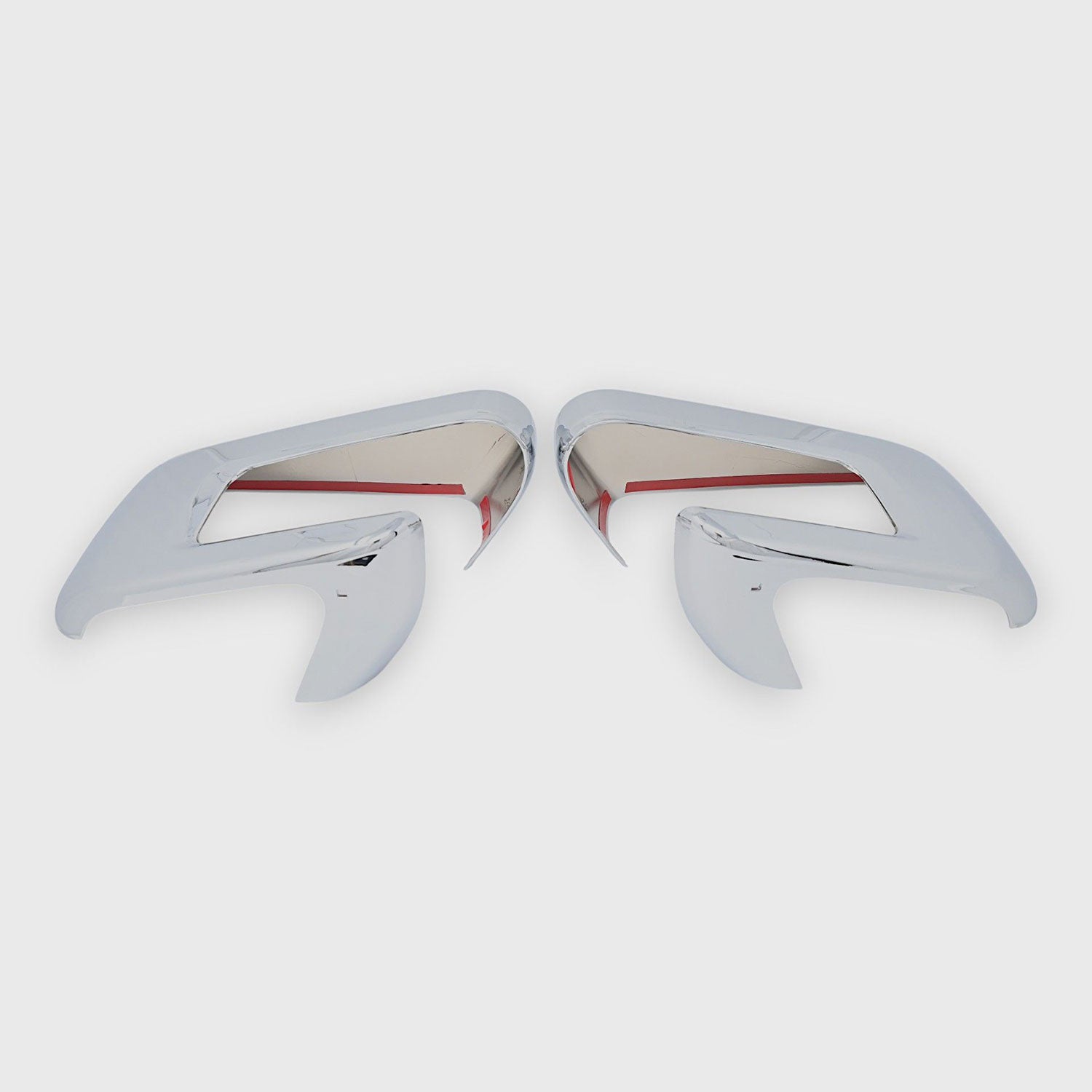 2021-2024 Ford F-150 Mirror Cover Caps Chrome 2Pcs ABS Plastic