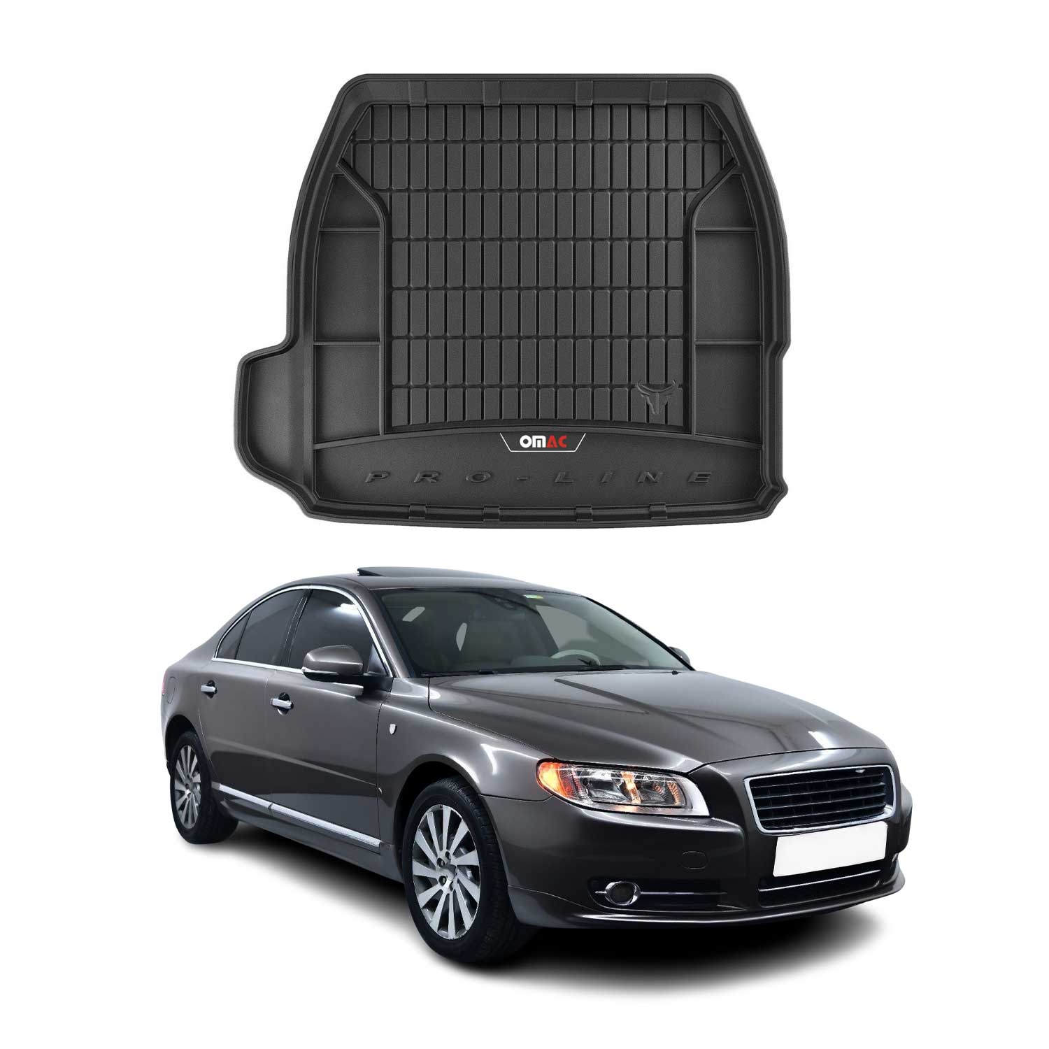 2007-2016 Volvo S80 Premium Cargo Liner Trunk Mat All Weather Heavy Duty