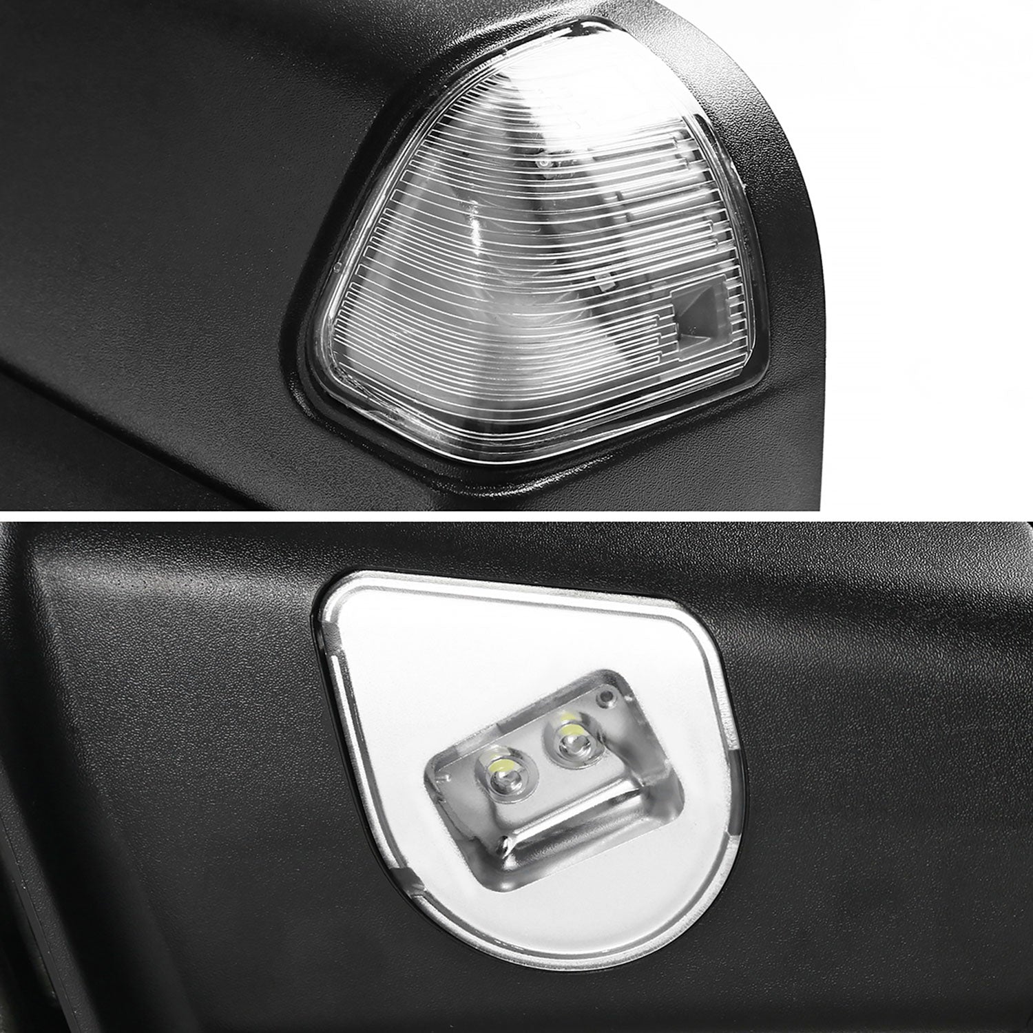 2002-2009 Dodge RAM 1500/2500/3500 Manual Foldable Side Mirrors & Turn Signal