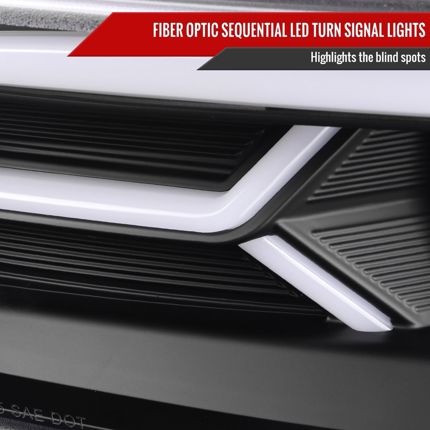 2015-2023 Dodge Charger LED Projector Headlights LED Turn Signal Black