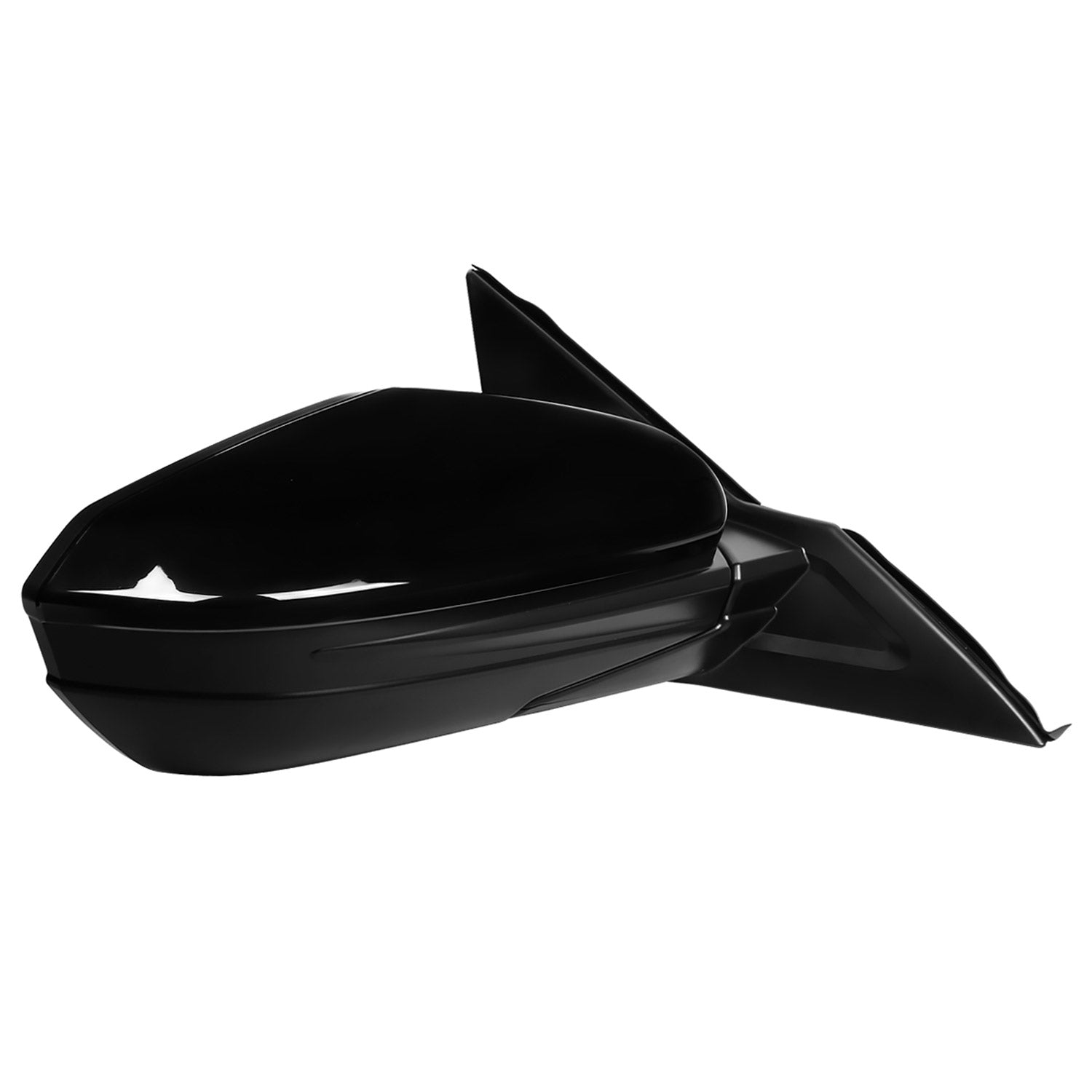 2016-2018 Honda Civic Glossy Black 5Pin Heated Side Mirror Passenger Side