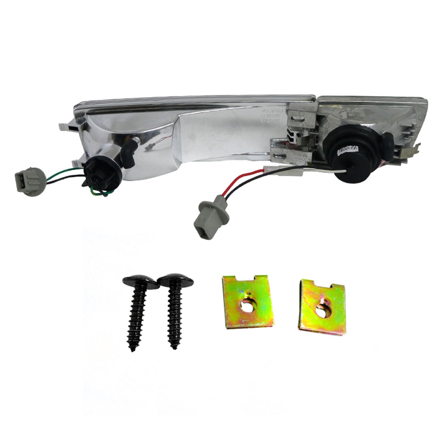 1993-1998 VW Golf Mk3/Jetta/Cabrio H3 Bumper Fog Lights Chrome/Clear Lens