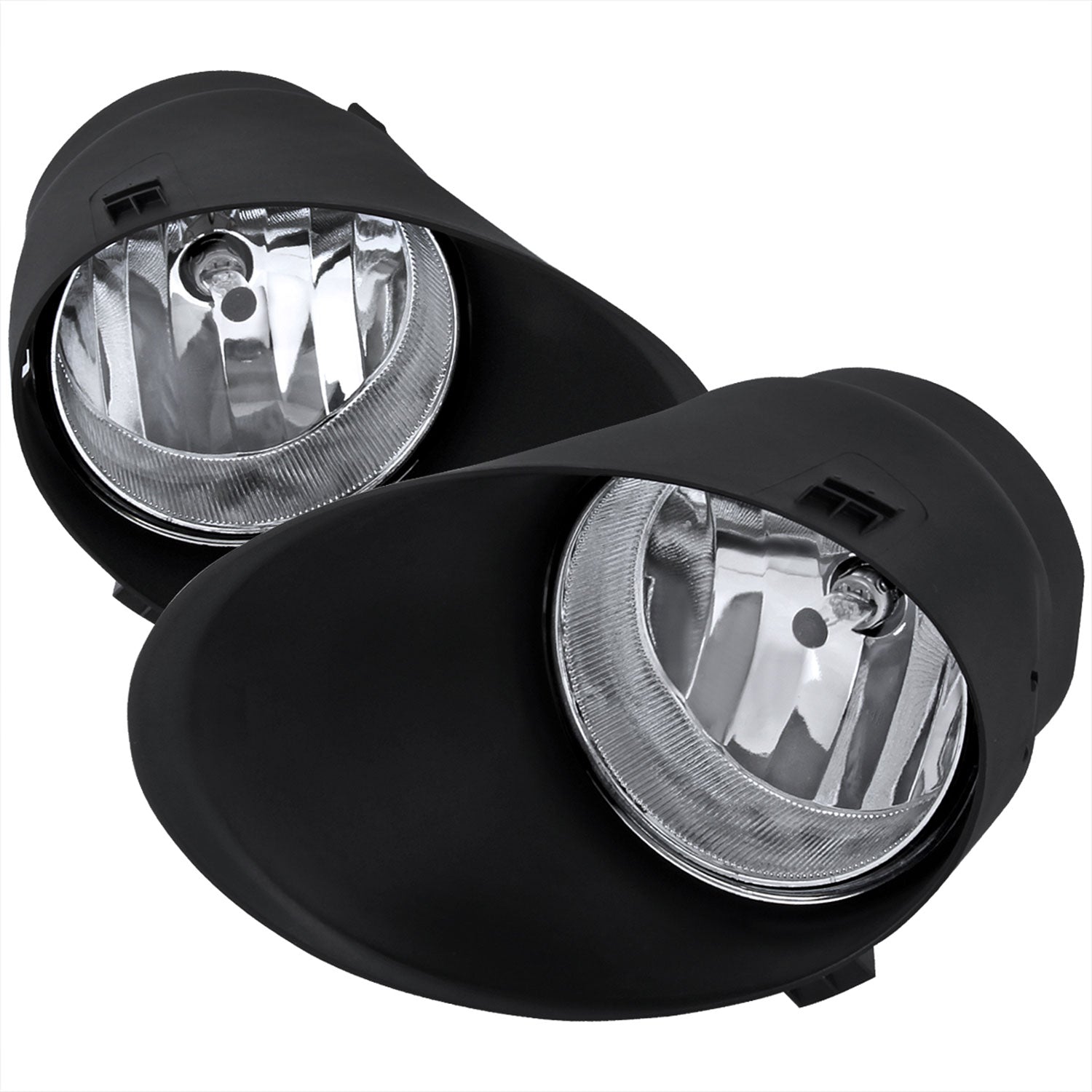 2007-2013 Toyota Tundra/Sequoia H10 Fog Lights Kit Chrome Housing/Clear Lens