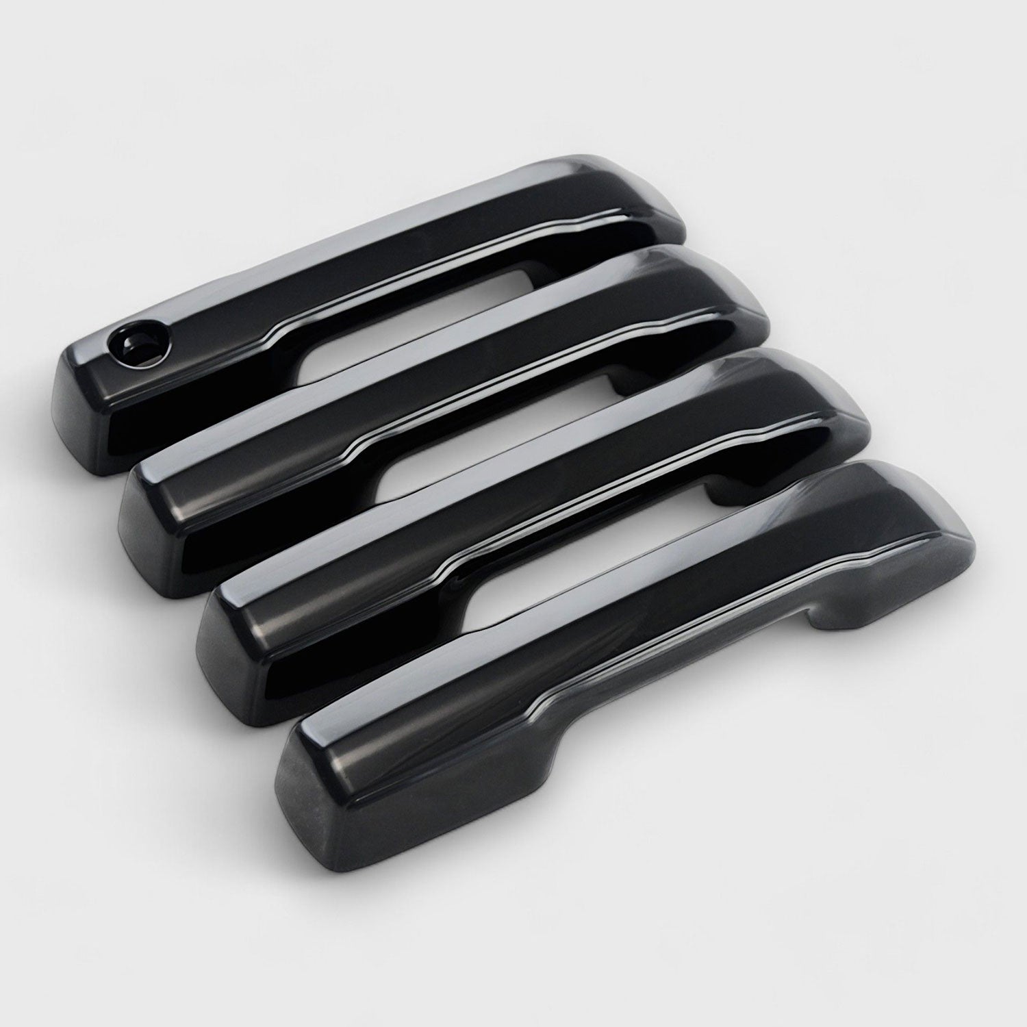 2024-2026 Toyota Tundra Door Handle Cover Gloss Black 4Pcs ABS Plastic