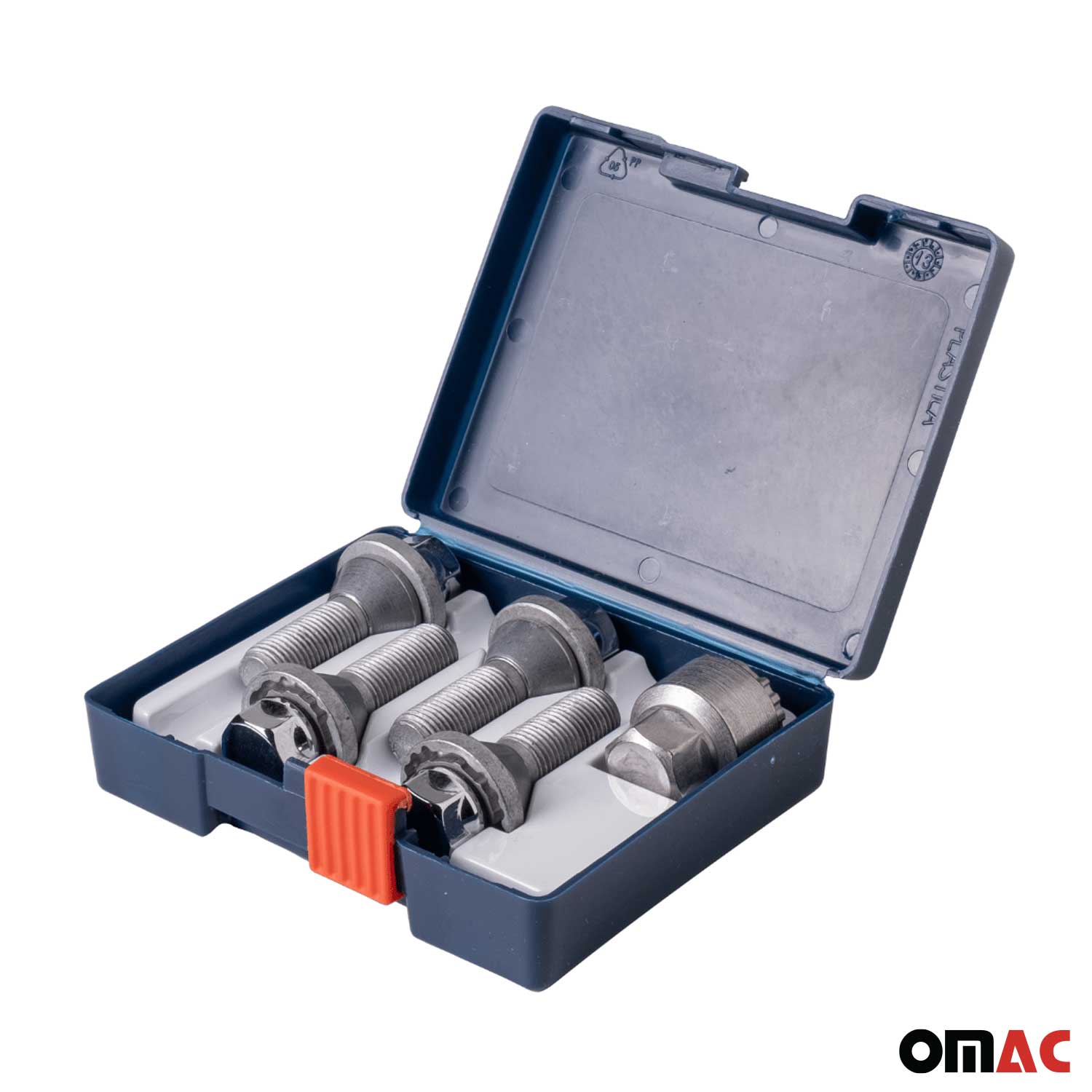Wheel Lock Kit for Volvo C40 Recharge EX30 EX40 EX90 M14X1.5 Chromed 4Locks&1Key