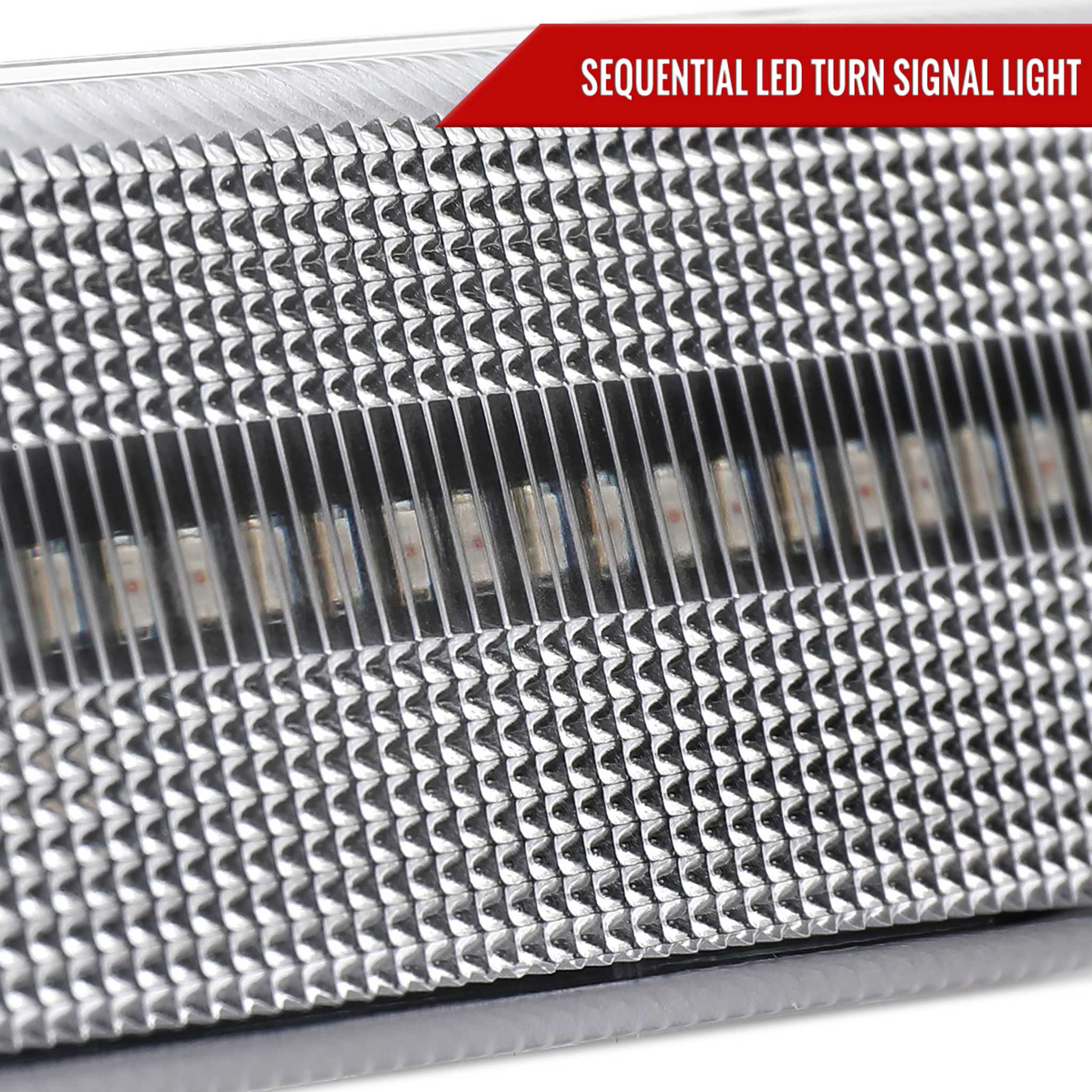 For Porsche 911 986/996 1997-2006 LED Turn Signal Light Clear Lens Sequential