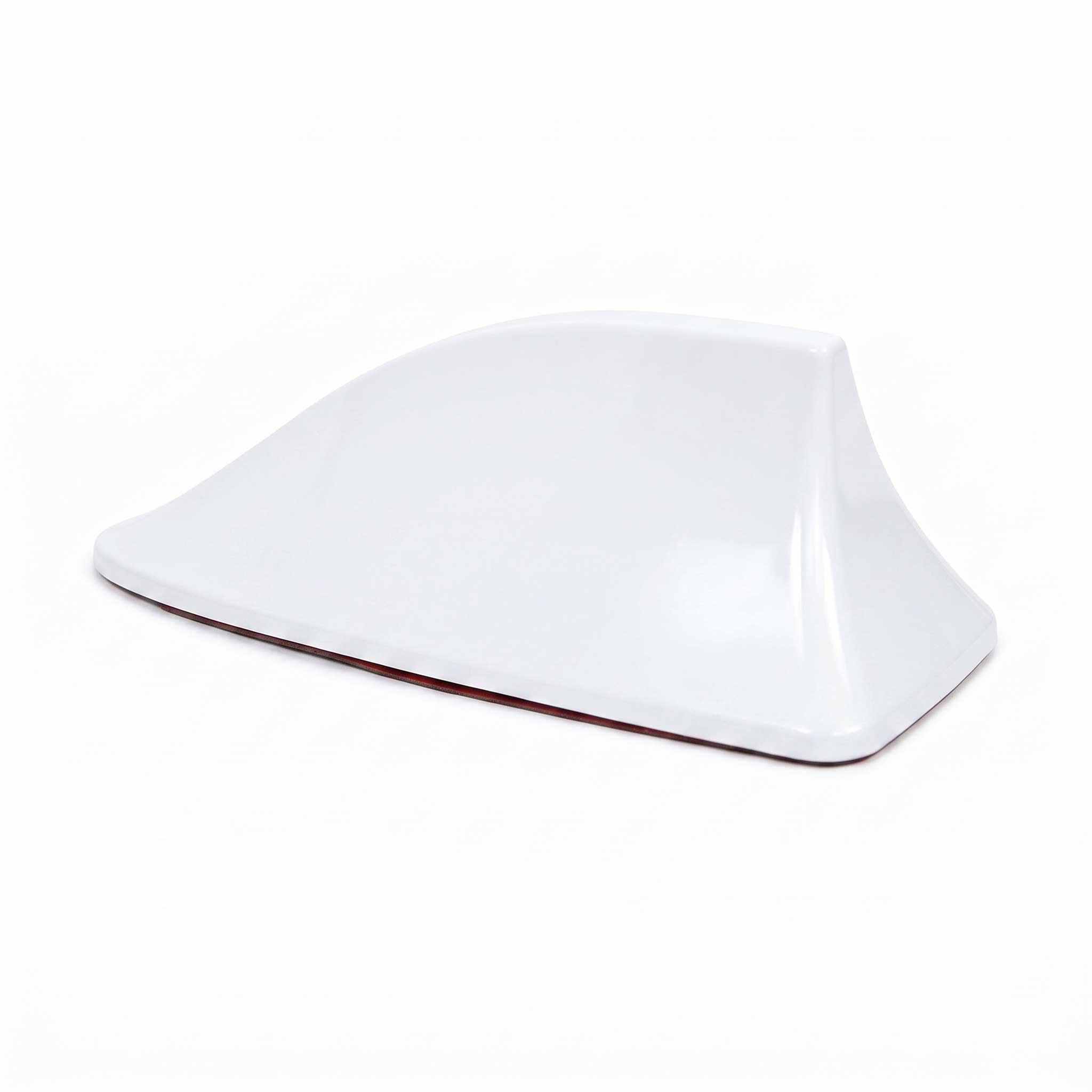 Genesis Car Shark Fin Antenna Roof Radio AM/FM Signal White