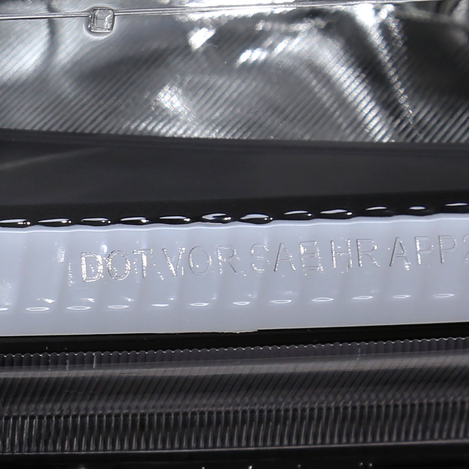 1996-1998 Honda Civic Coupe/Sedan LED Bar Factory Headlights Matt Black