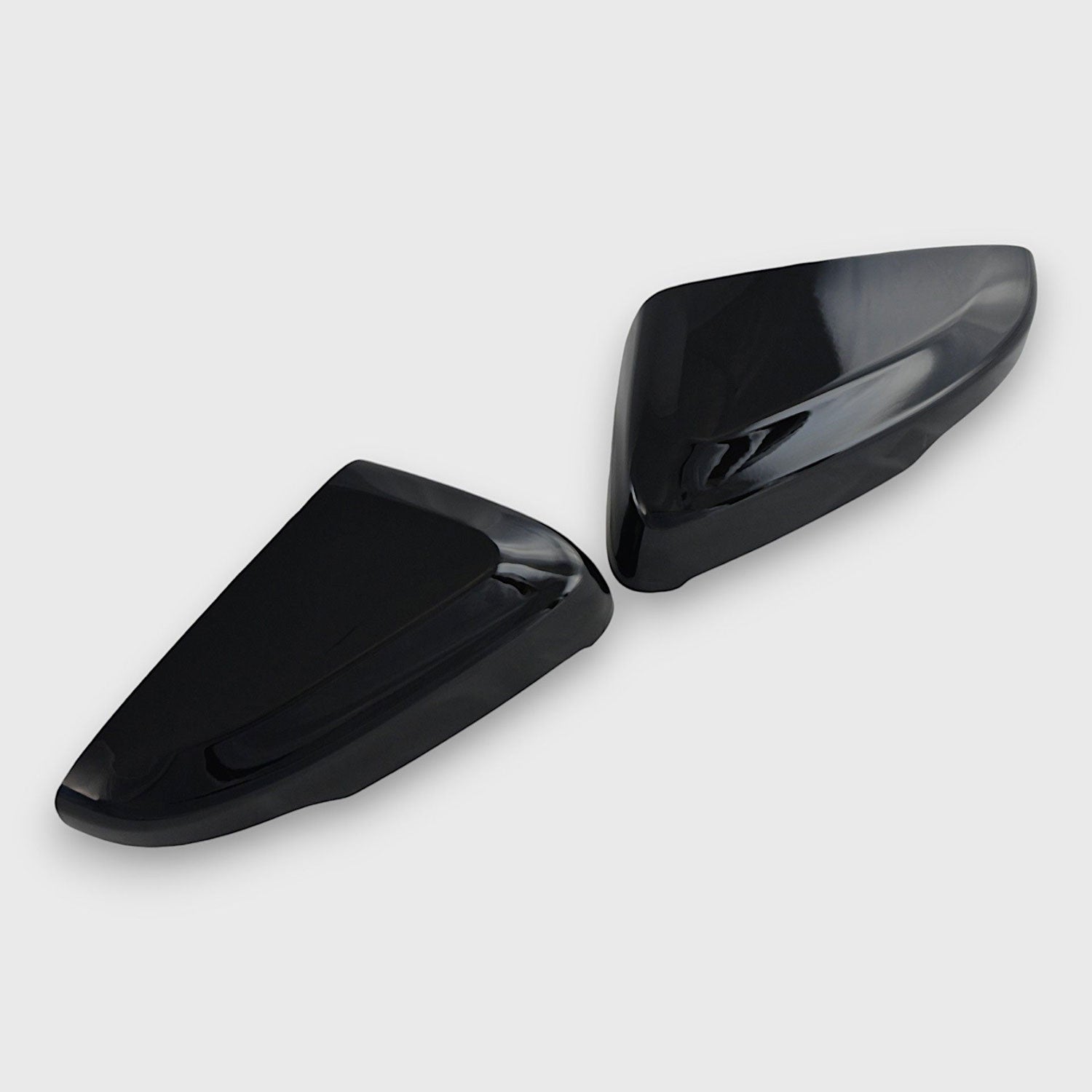 2015-2019 Cadillac ATS / CT6 / CTS Mirror Cover Caps Gloss Black 2Pcs ABS Plastic