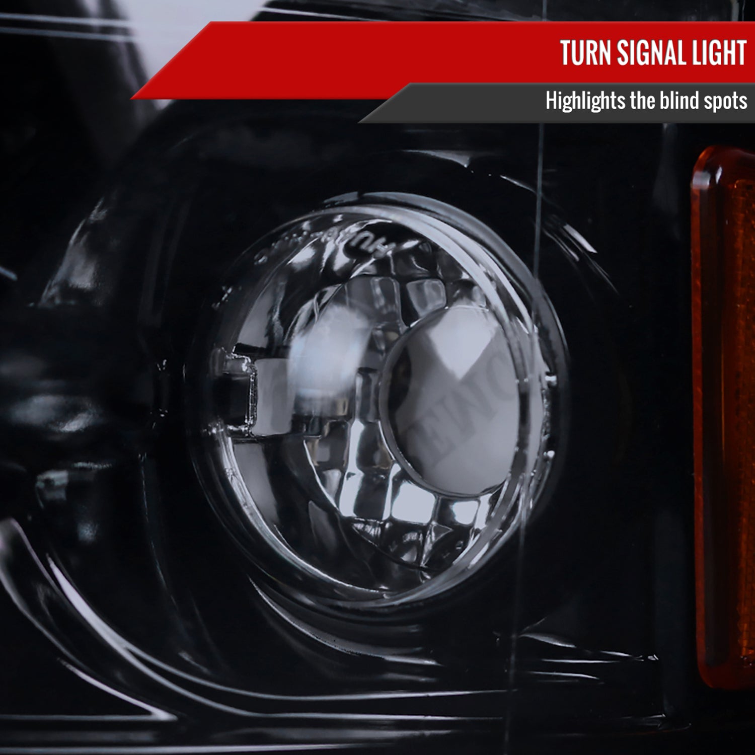 1994-2001 Dodge RAM 1500 2500 3500 Dual Halo Projector Headlights Black/Smoke