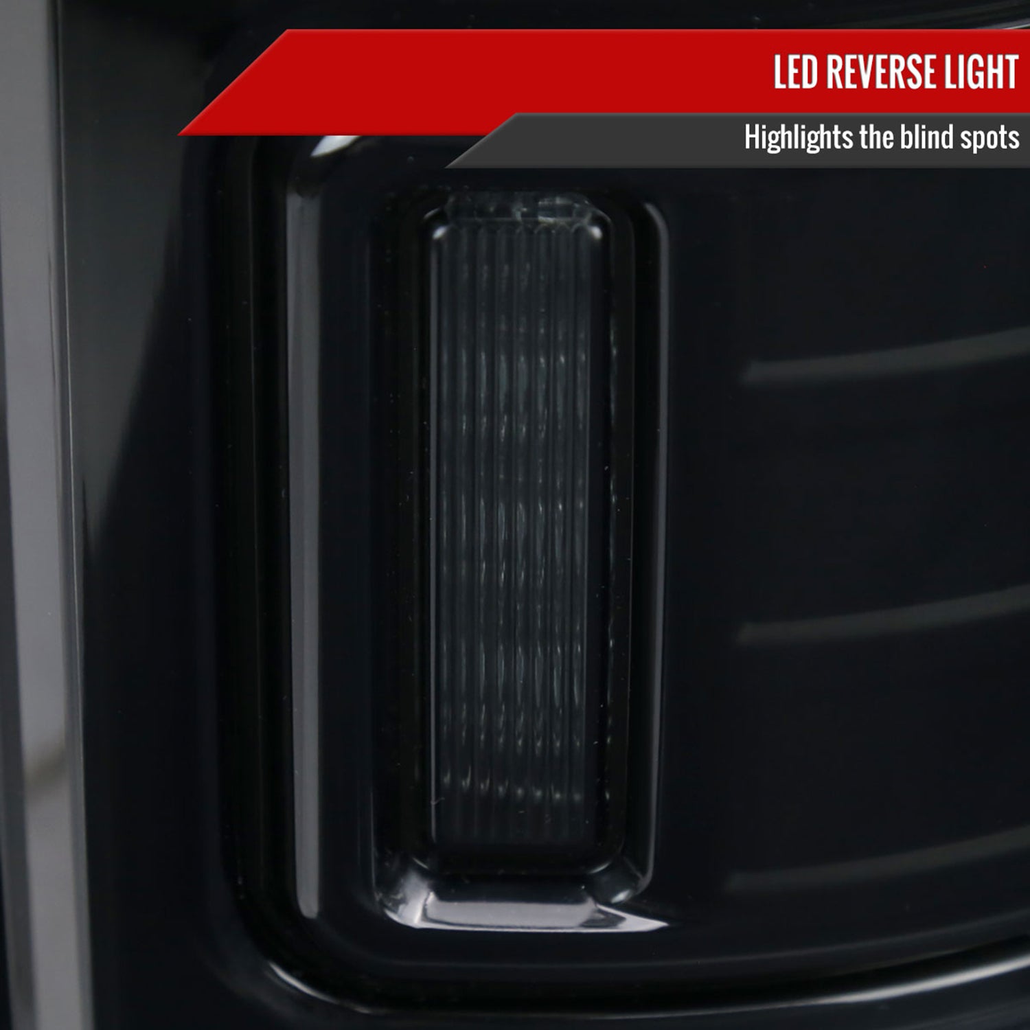 2009-2018 Dodge RAM 1500/ 2500 3500 White LED Bar Tail Lights Black/Smoke
