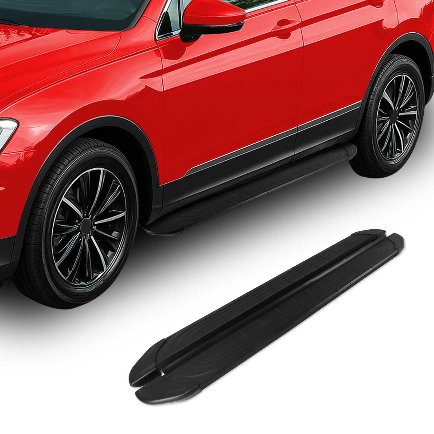 2008-2013 Toyota Highlander Nerf Bar Side Step Running Boards Alu 2x