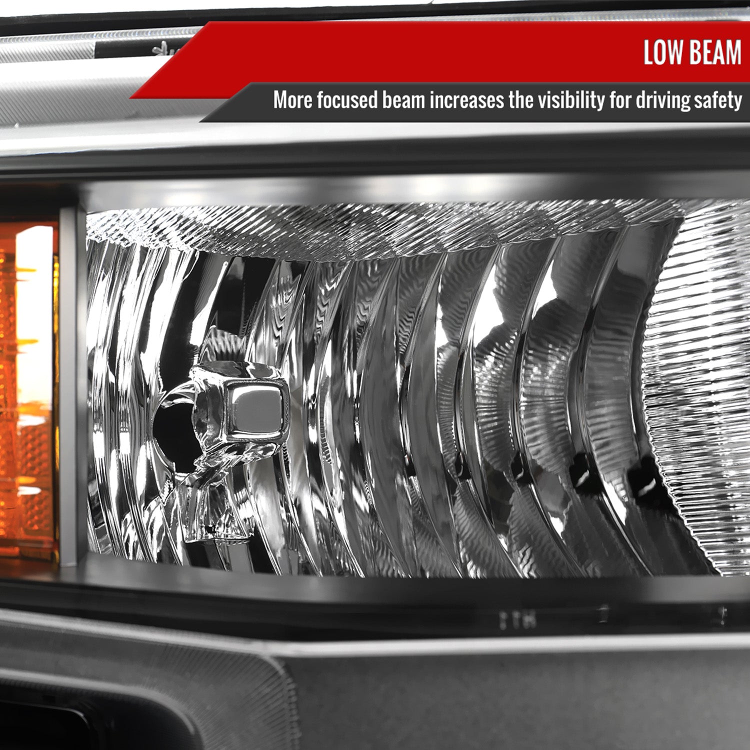 2019-2021 Chevy Silverado 1500 Passenger Side Factory Projector Headlight
