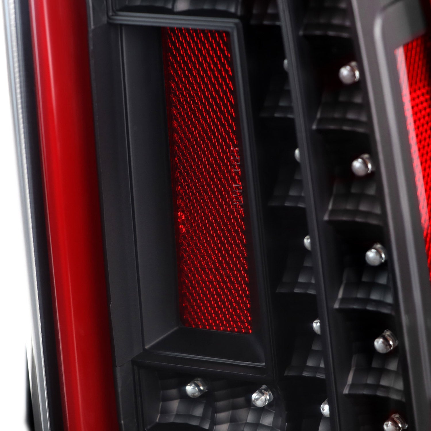2015-2020 GMC Yukon/Yukon XL Denali SLE/SLT LED Tail Lights Black/Clear Red