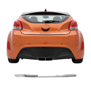 2012-2017 Hyundai Veloster Rear Trunk Lid Molding Trim Stainless Steel Silver