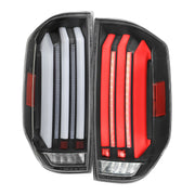 2014-2021 Toyota Tundra Facelift Full LED Tail Lights Turn Signal Matt Black