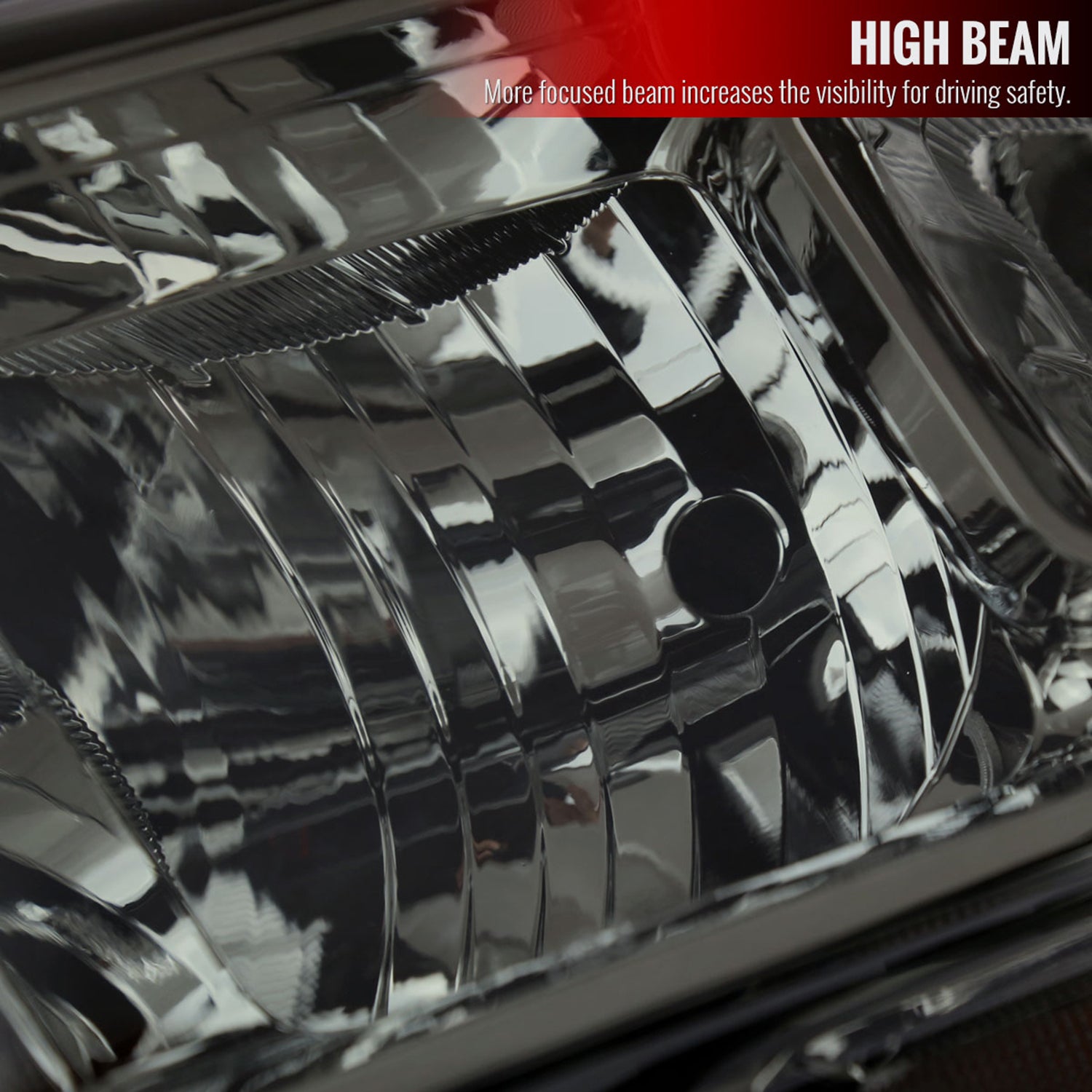 2019-2024 Dodge RAM 2500/3500/4500/5500 Factory Style Headlights Chrome/Smoke