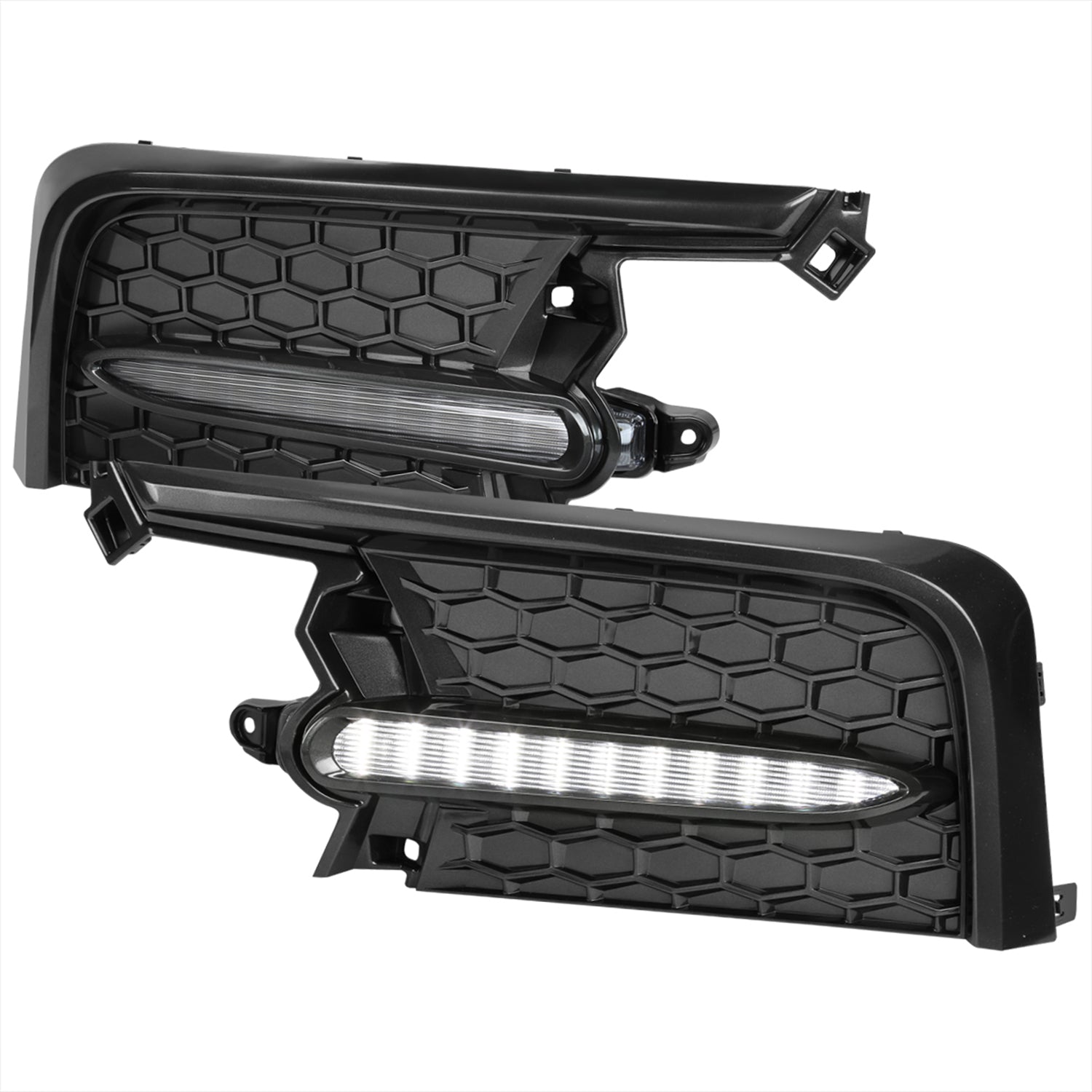 2020-2022 Toyota Corolla Sedan Switchback LED Signal Fog Light Glossy Black