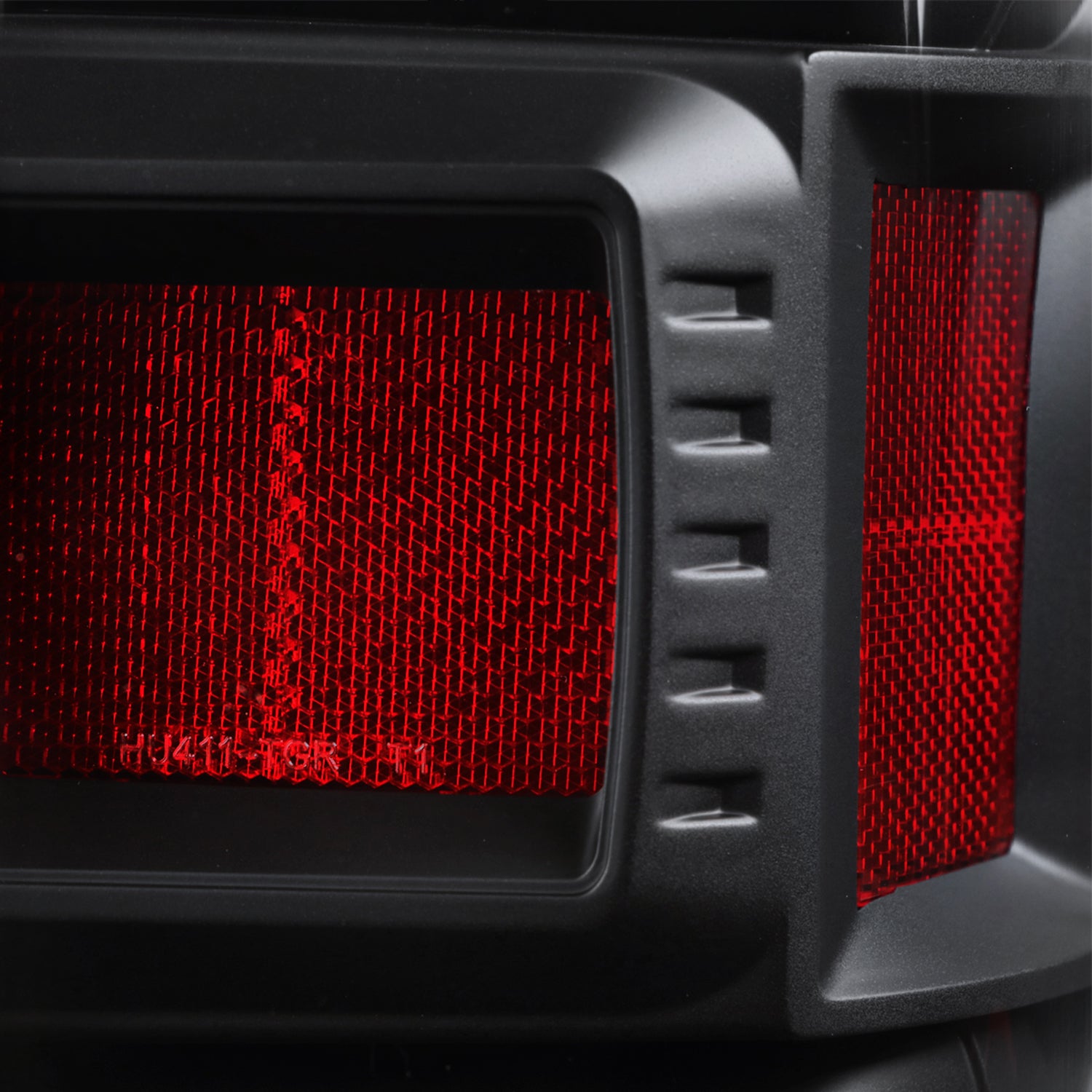 2015-2017 Ford F-150 V2 LED Tail Lights Matte Black Housing/Clear Lens