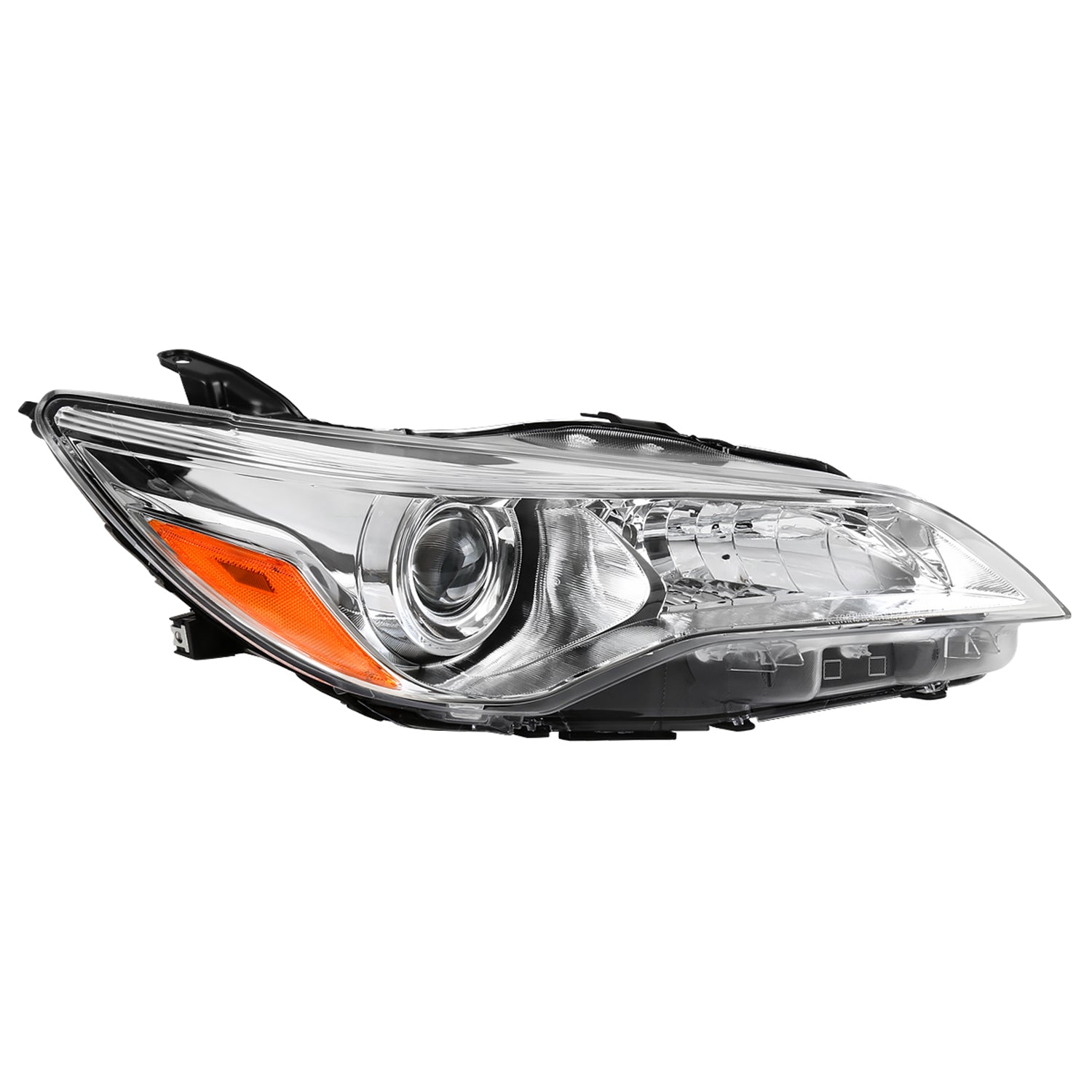 2015-2017 Toyota Camry Headlight Amber Reflector Passenger Side Chrome