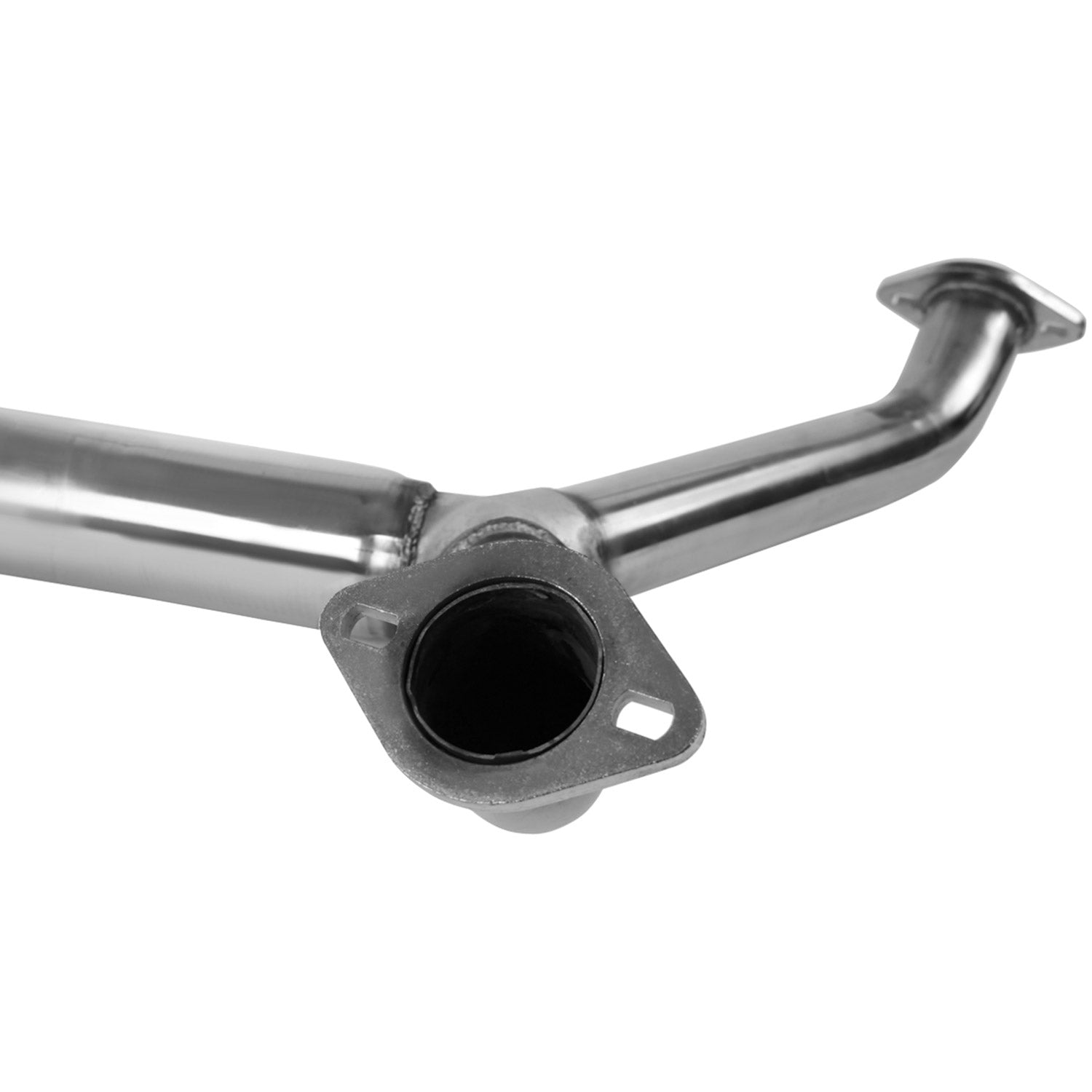 2008-2014 Subaru Impreza WRX STI Sedan Dual Catback Exhaust Burnt Quad Tip
