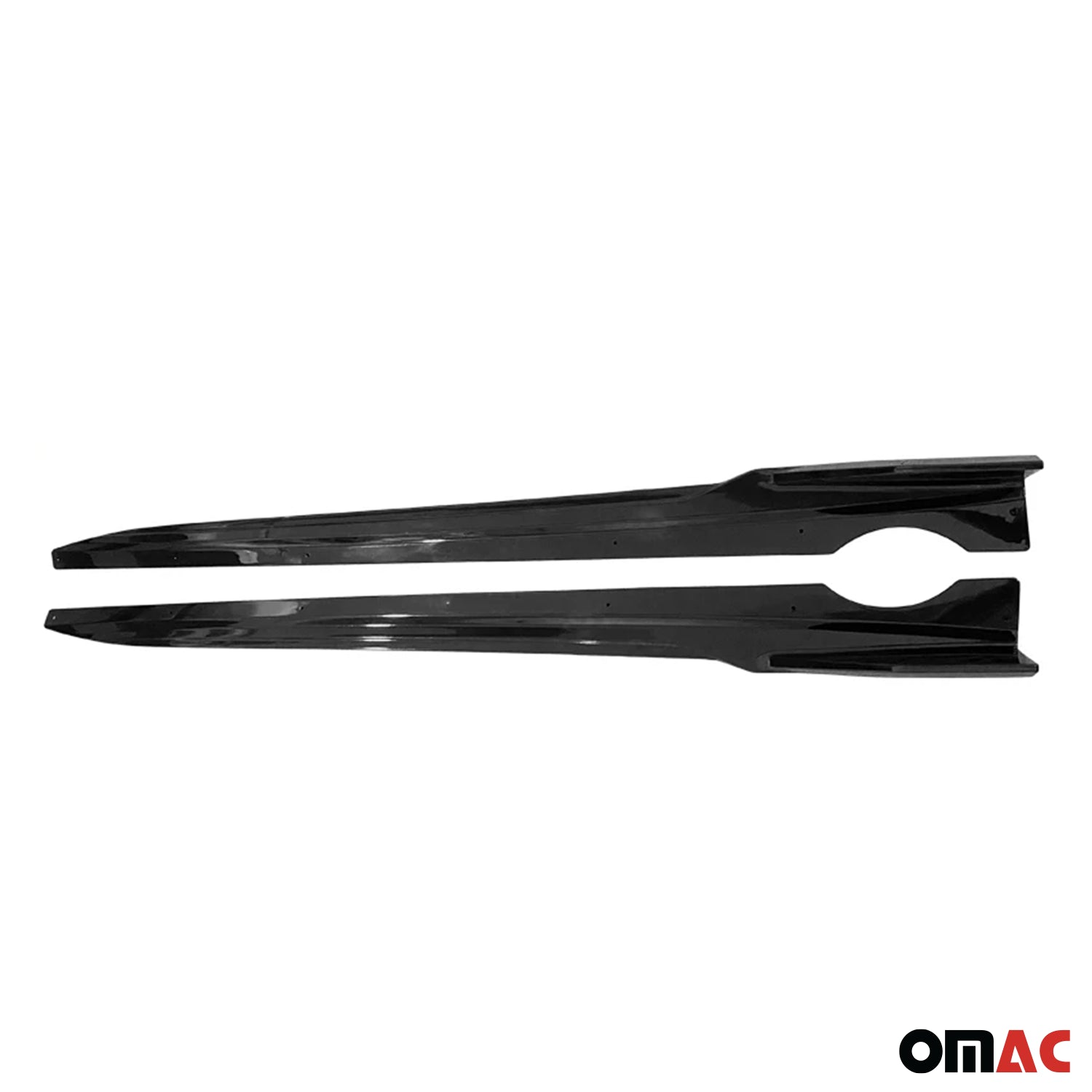 2019-2026 BMW X5 G05 Side Skirts Samurai Anti-Scratch for Edges Black ABS Gloss 2 Pcs