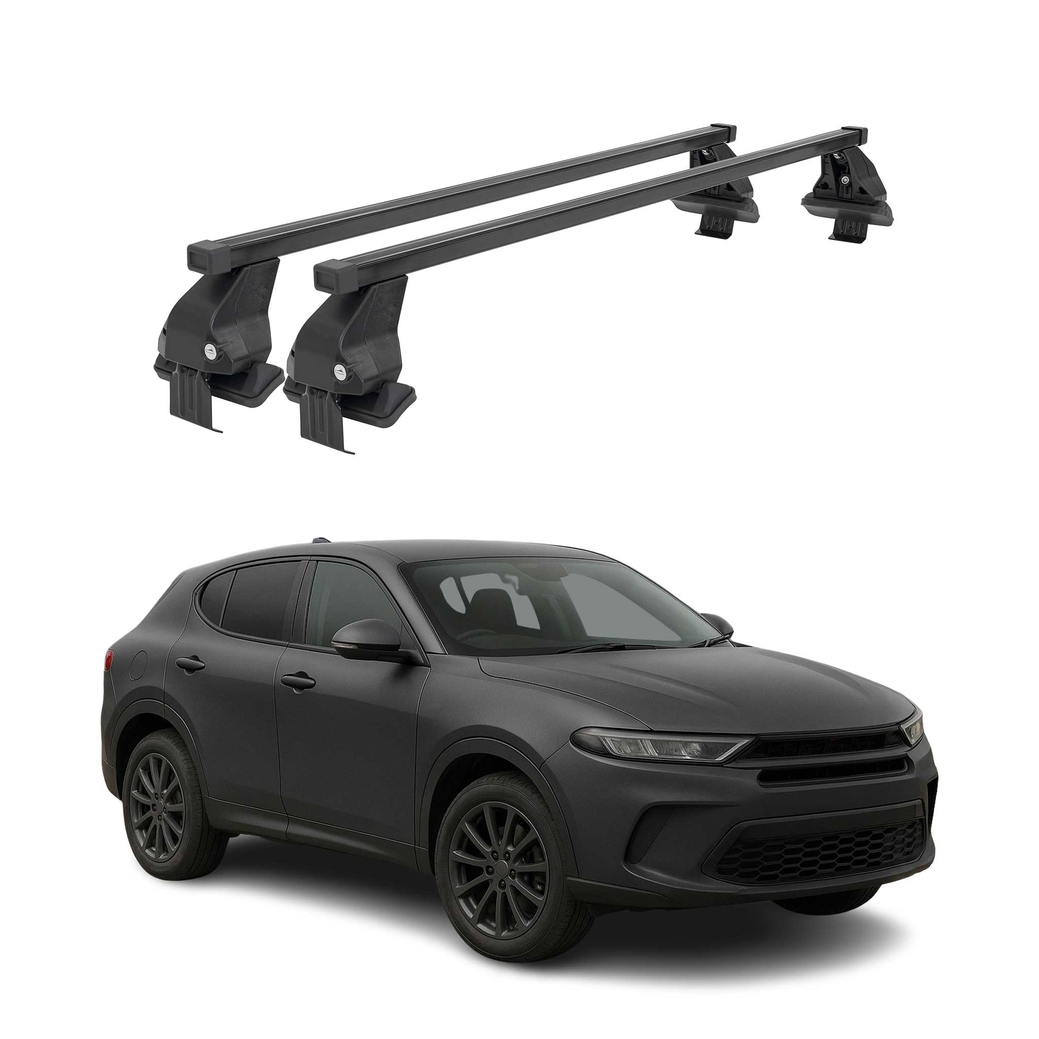 2023-2025 Dodge Hornet Roof Rack Cross Bars Black