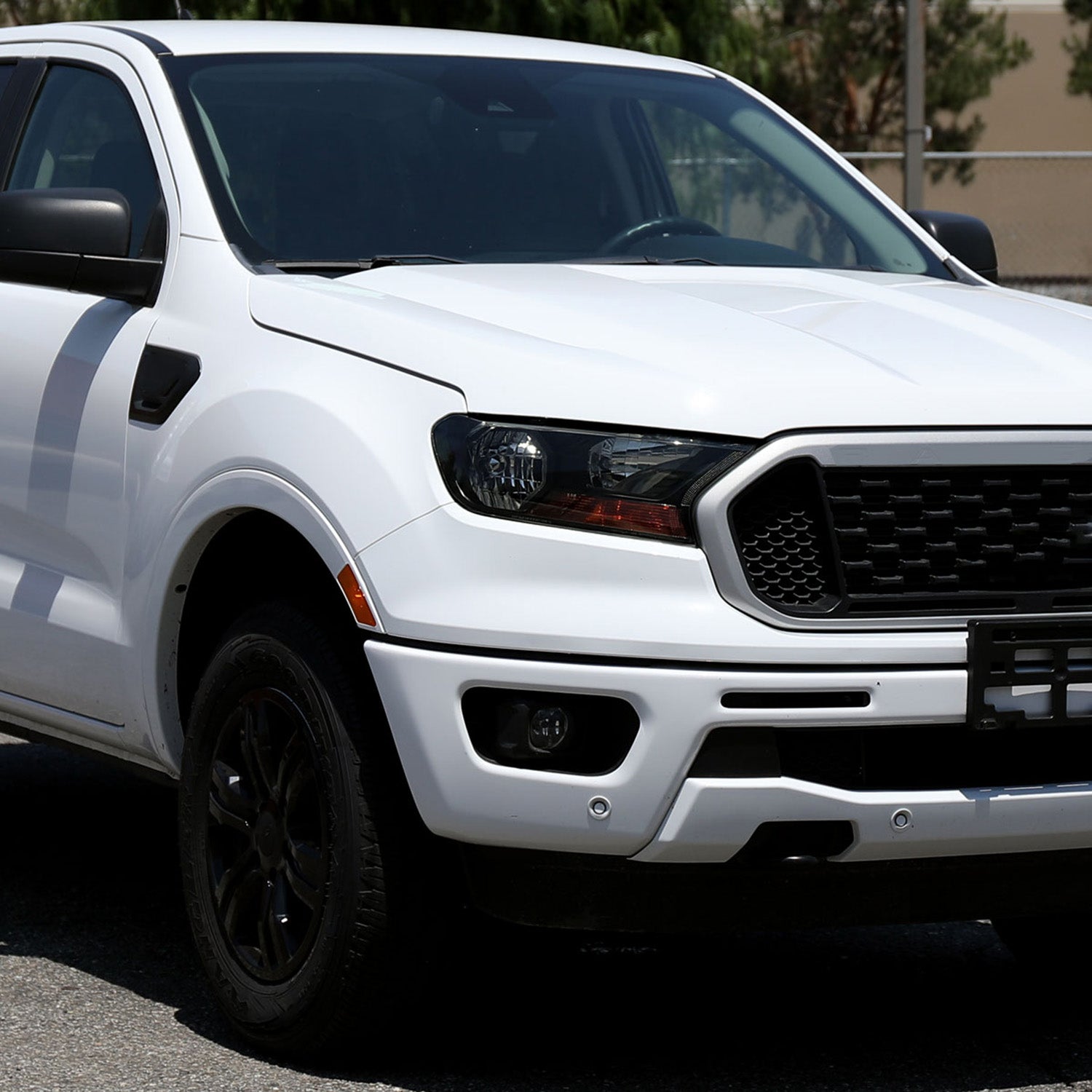 2019-2022 Ford Ranger XL/XLT Factory Halogen Headlights Glossy Black/Smoke