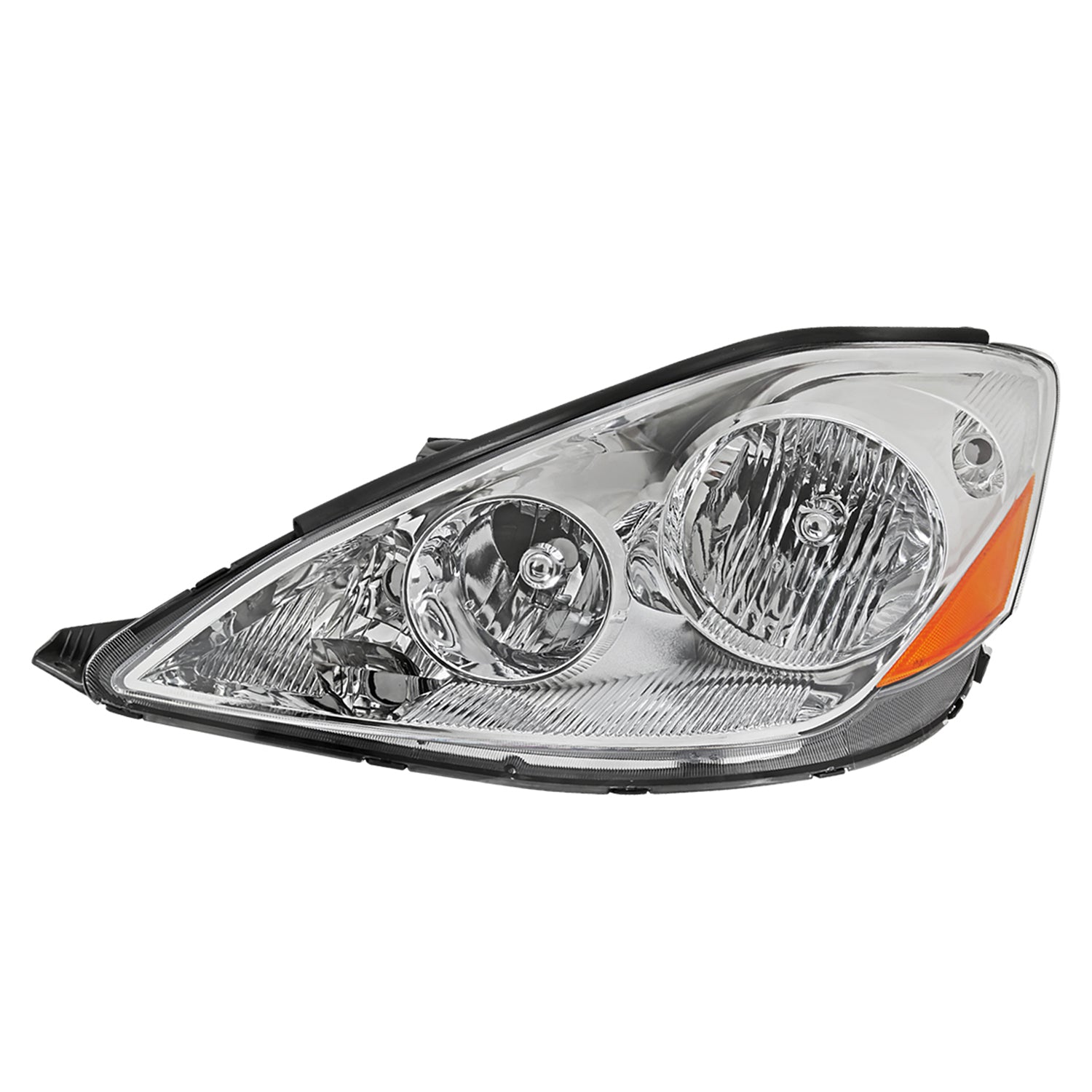 2006-2010 Toyota Sienna Factory Driver/Left Headlight Amber Reflector Chrome