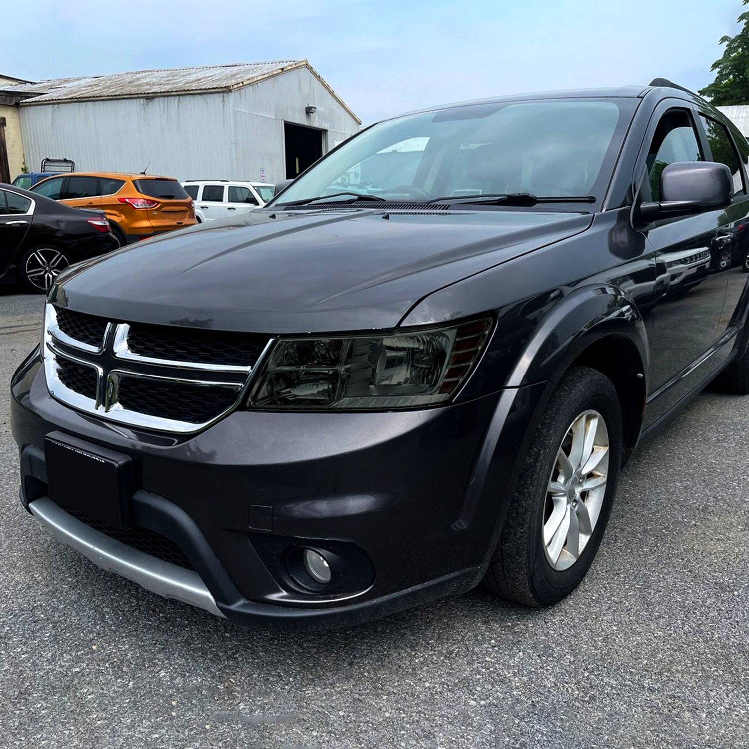 2009-2020 Dodge Journey Factory Style Headlights Chrome Housing/Smoke Lens
