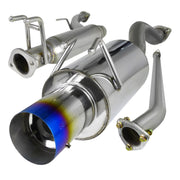 2006-2011 Honda Civic EX LX DX Sedan T-304 Steel N1 Catback Exhaust Burnt Tip