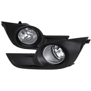 2013-2015 Nissan Altima Sedan H11 Fog Lights Kit Chrome Housing/Clear Lens