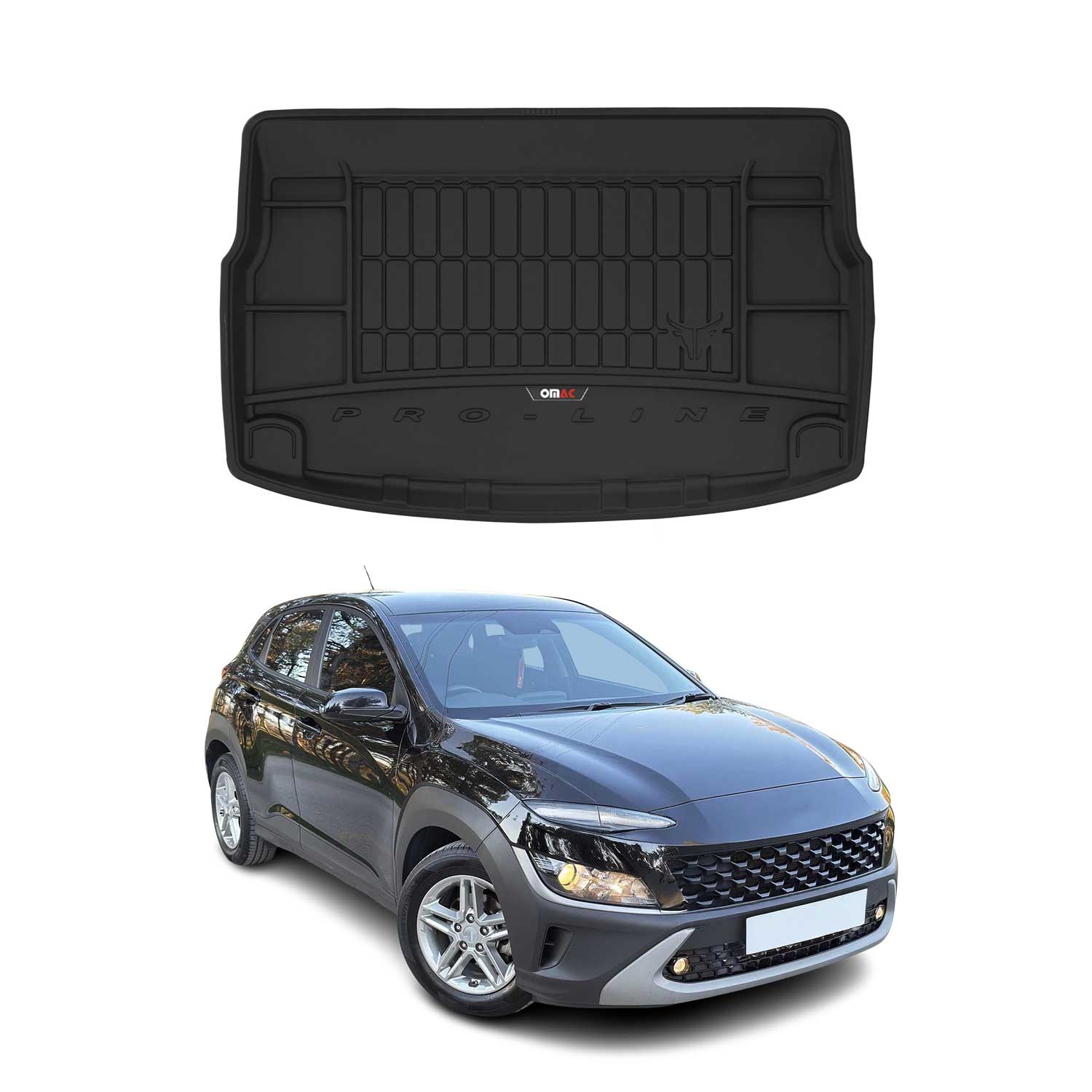 2018-2023 Hyundai Kona Premium Cargo Liner Trunk Mat All Weather Heavy Duty