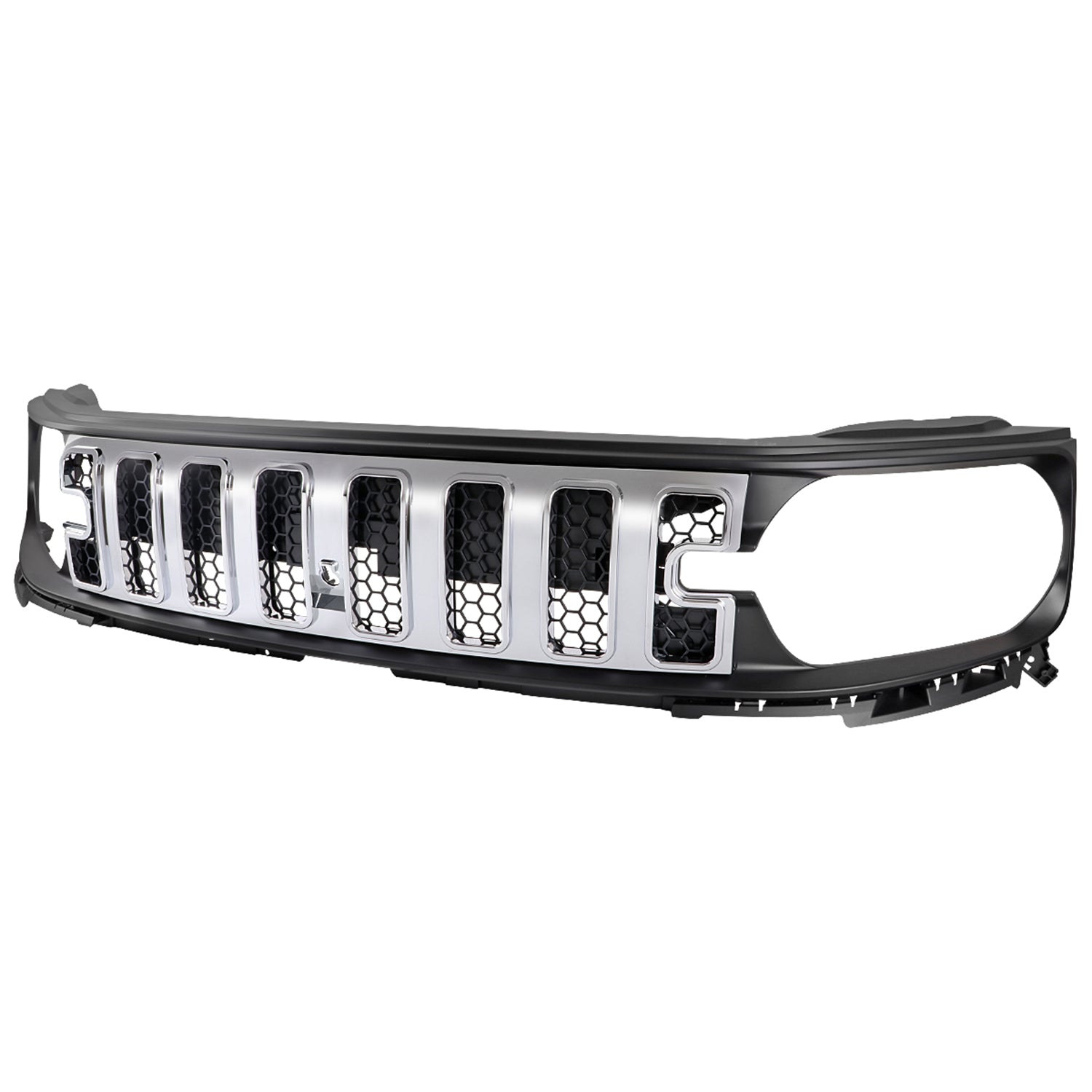 2021-2023 Ford Bronco Sport Chrome Mesh Hood Replacement Grille