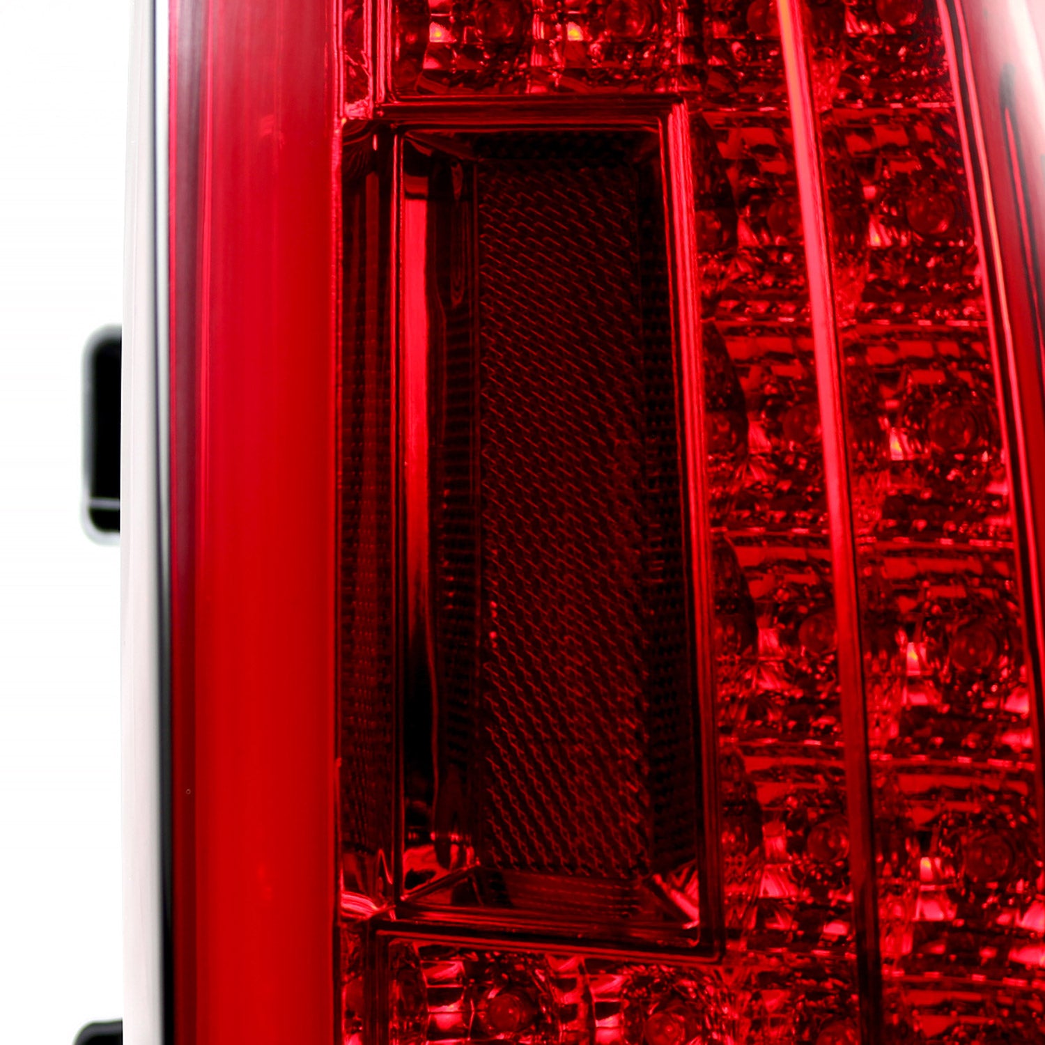 2015-2020 GMC Yukon/Yukon XL Denali SLE/SLT LED Tail Lights Chrome/Red Clear