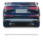 2017-2019 Audi Q7 4M Pre-Fl Rear Trunk Tailgate Door Handle Cover Stainless Steel
