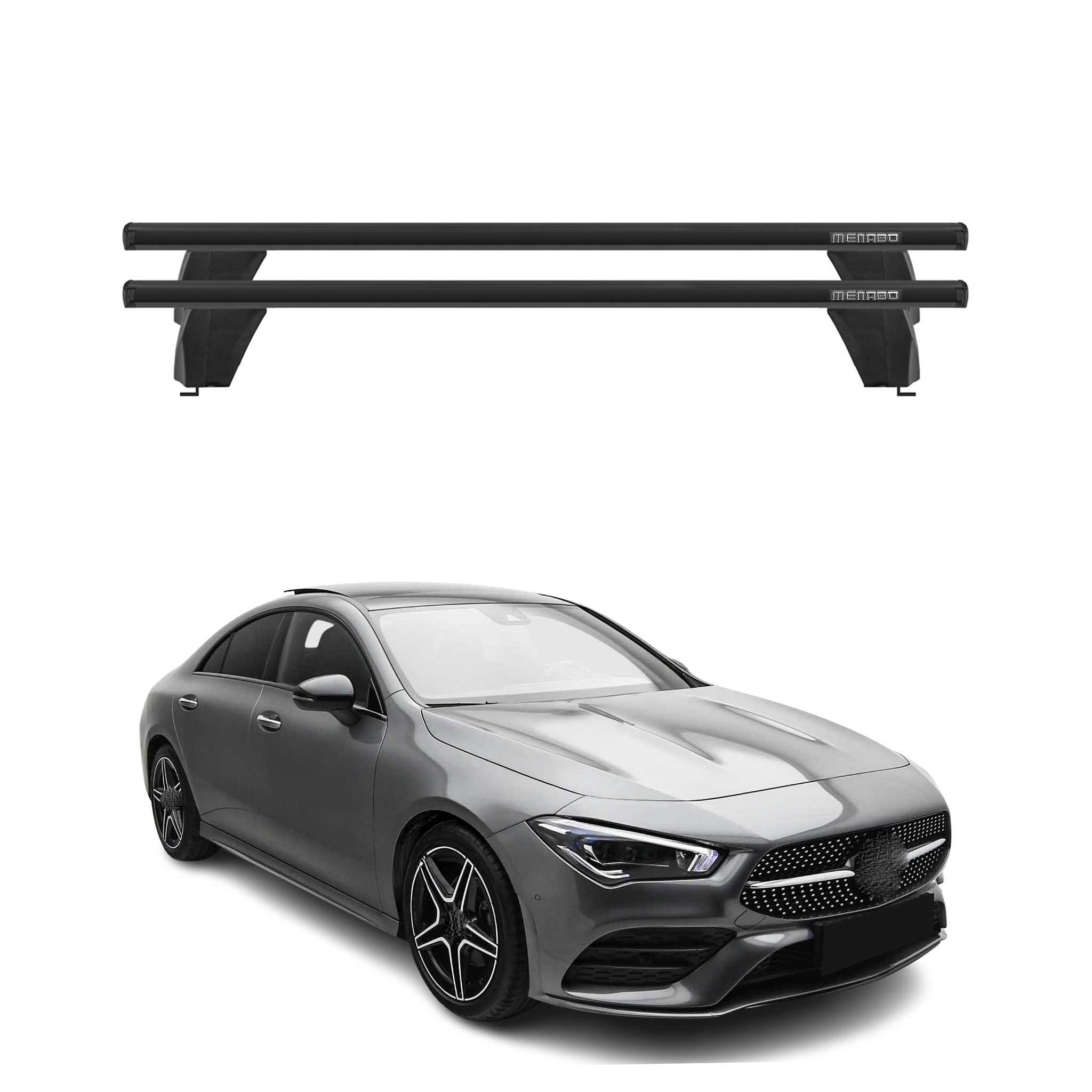2020-2026 Mercedes CLA C118 Roof Rack Cross Bars Black