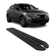 2023-2026 Alfa Romeo Tonale Running Boards Side Steps Black