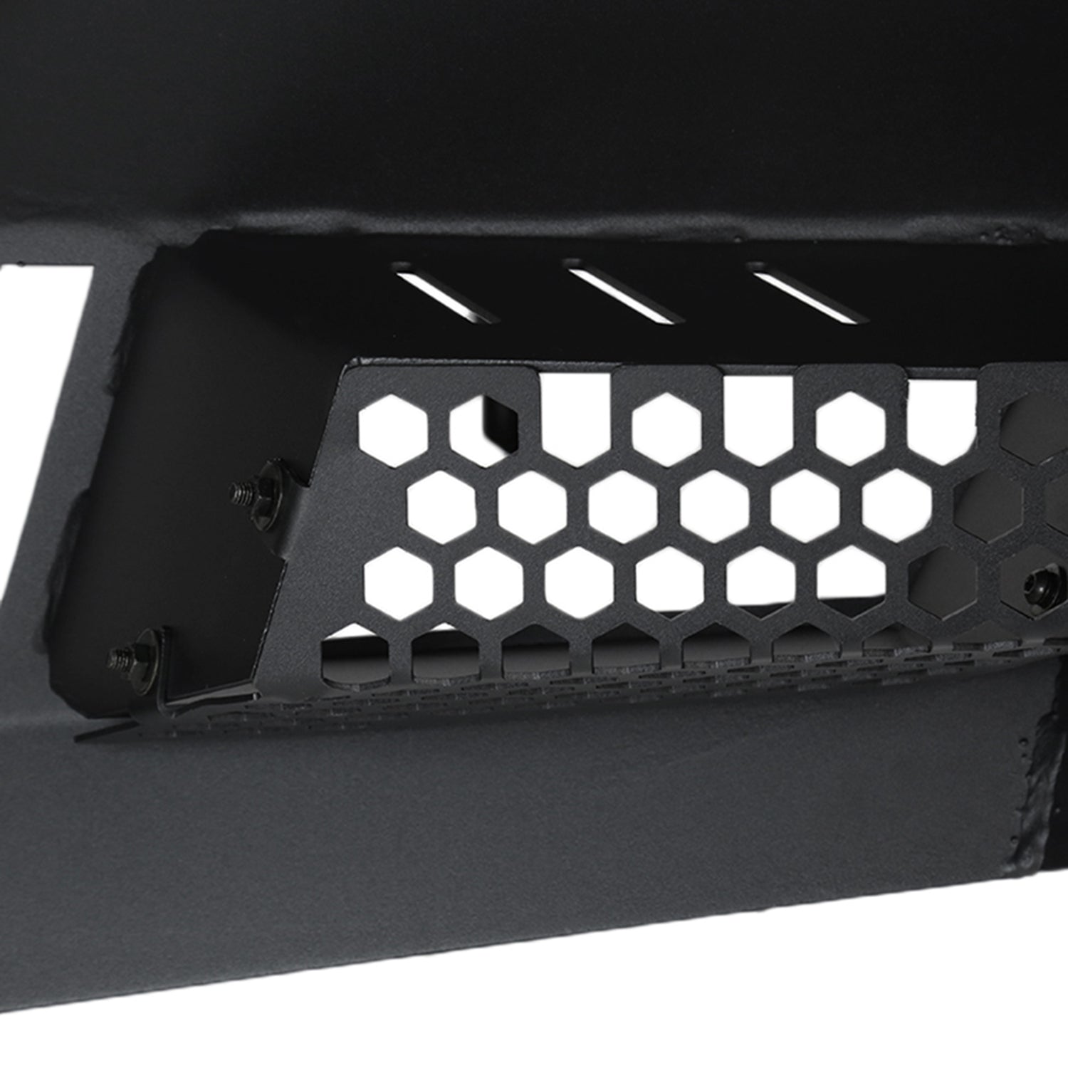 2016-2018 Chevy Silverado 1500 Heavy Duty Steel Front Bumper LED Light Ports