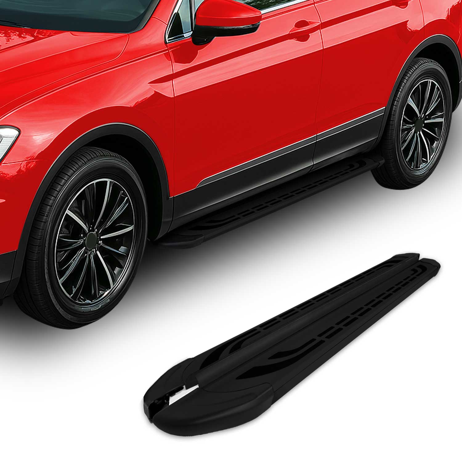 1994-2002 Land Rover Range Rover Running Boards Side Steps Black