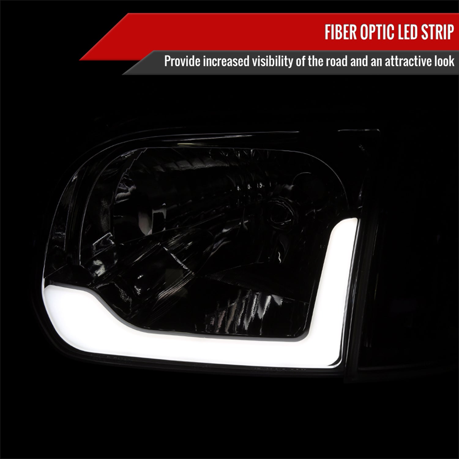 2005-2006 Toyota Tundra/05-2007 Sequoia Headlights Corner Lamps Amber & Chrome