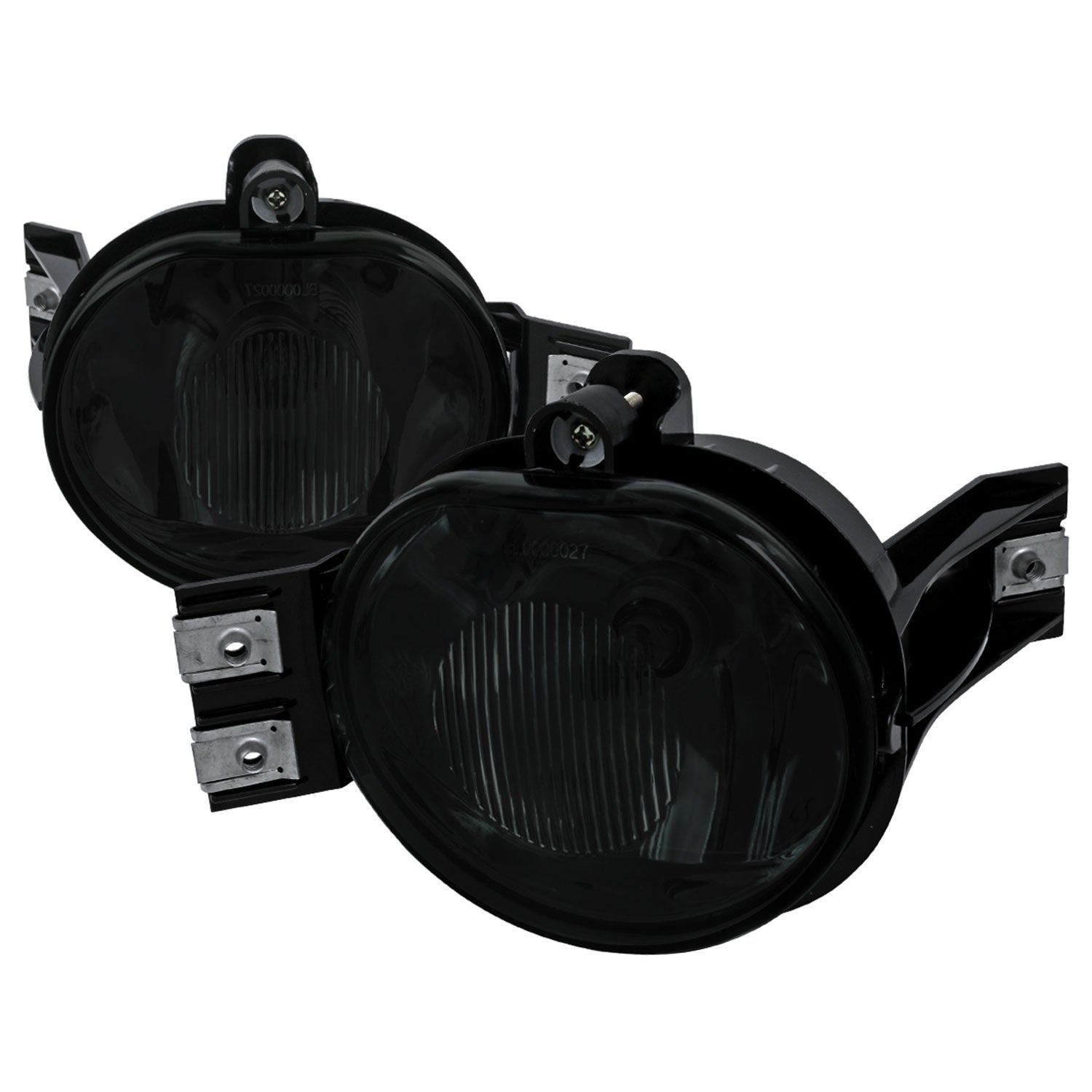 2002-2009 Dodge RAM/Durango 9006 Fog Lights w/ Mounting Brackets Chrome/Smoke