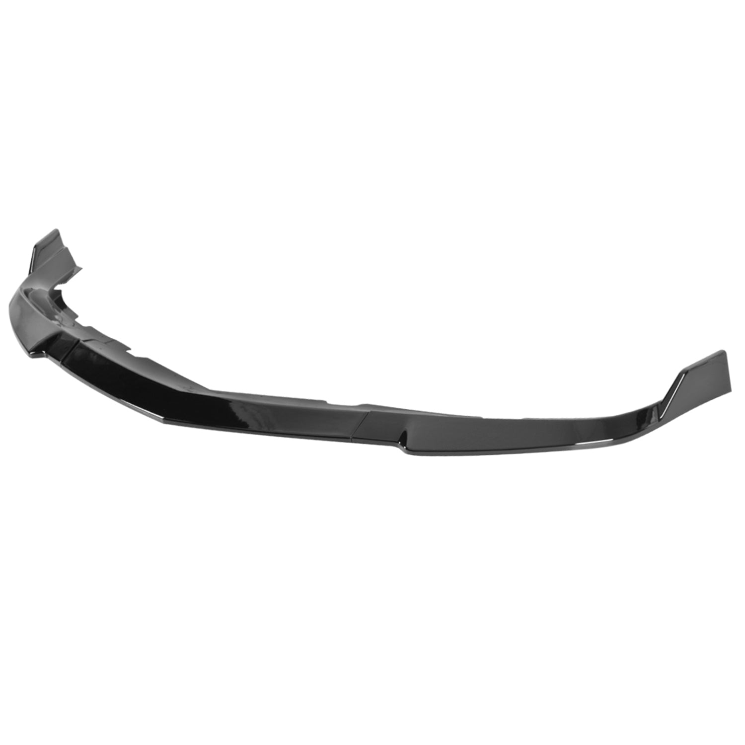2011-2014 Dodge Charger Glossy Black 3Pcs Front Bumper Lip Splitter Kit