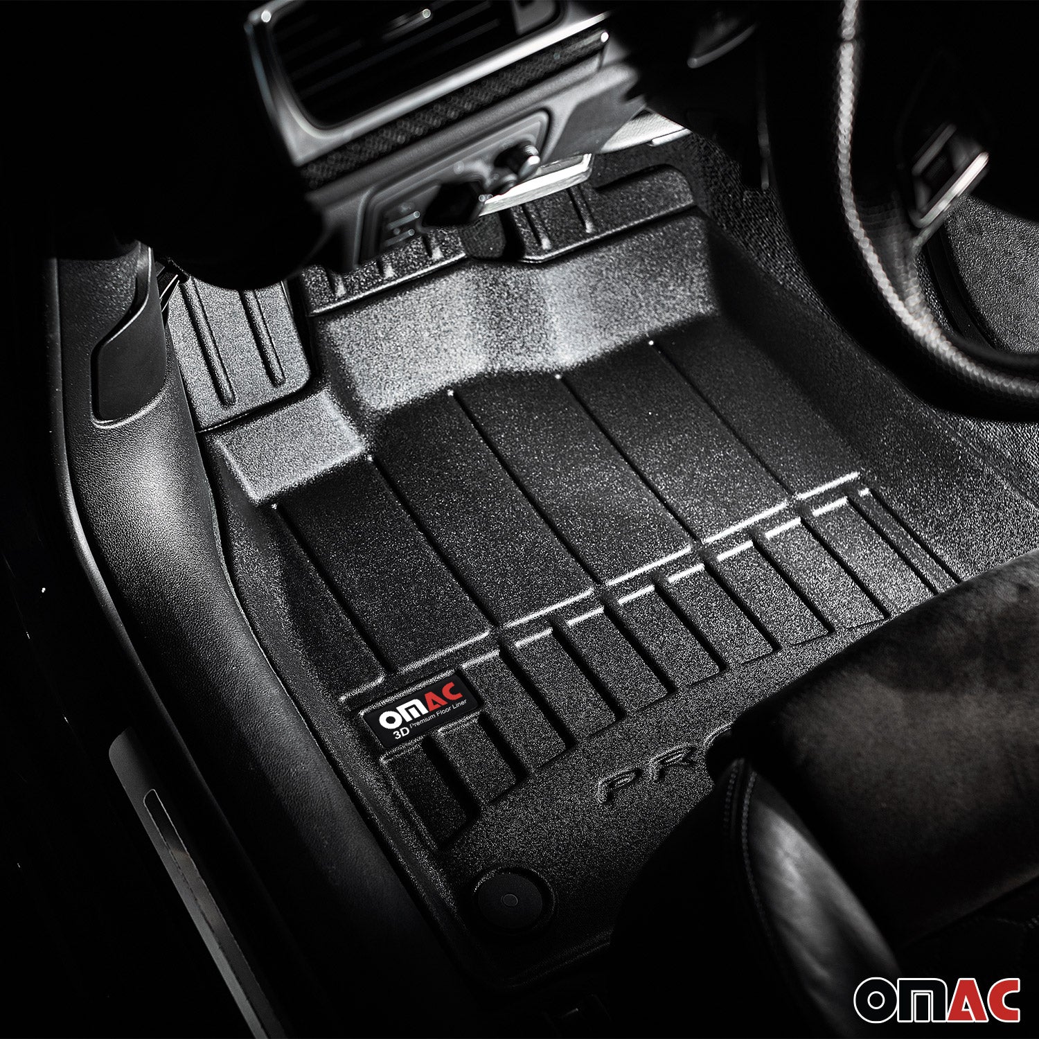 2015-2020 Ford F-150 Lightning /F-150 Raptor /F-150 Super Crew Premium Floor Mats Liners Full Set All Weather Heavy Duty