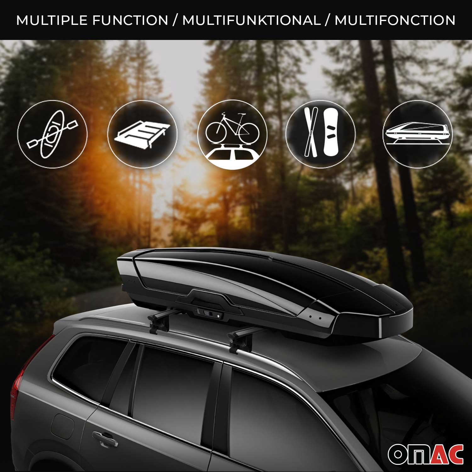 2022 Lexus NX 250 NX 350 NX 450 Roof Rack Cross Bars Black Luggage Carrier 2 Pcs