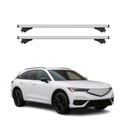 2024-2026 Acura ZDX Roof Rack Cross Bars Luggage Carrier Silver 2Pcs