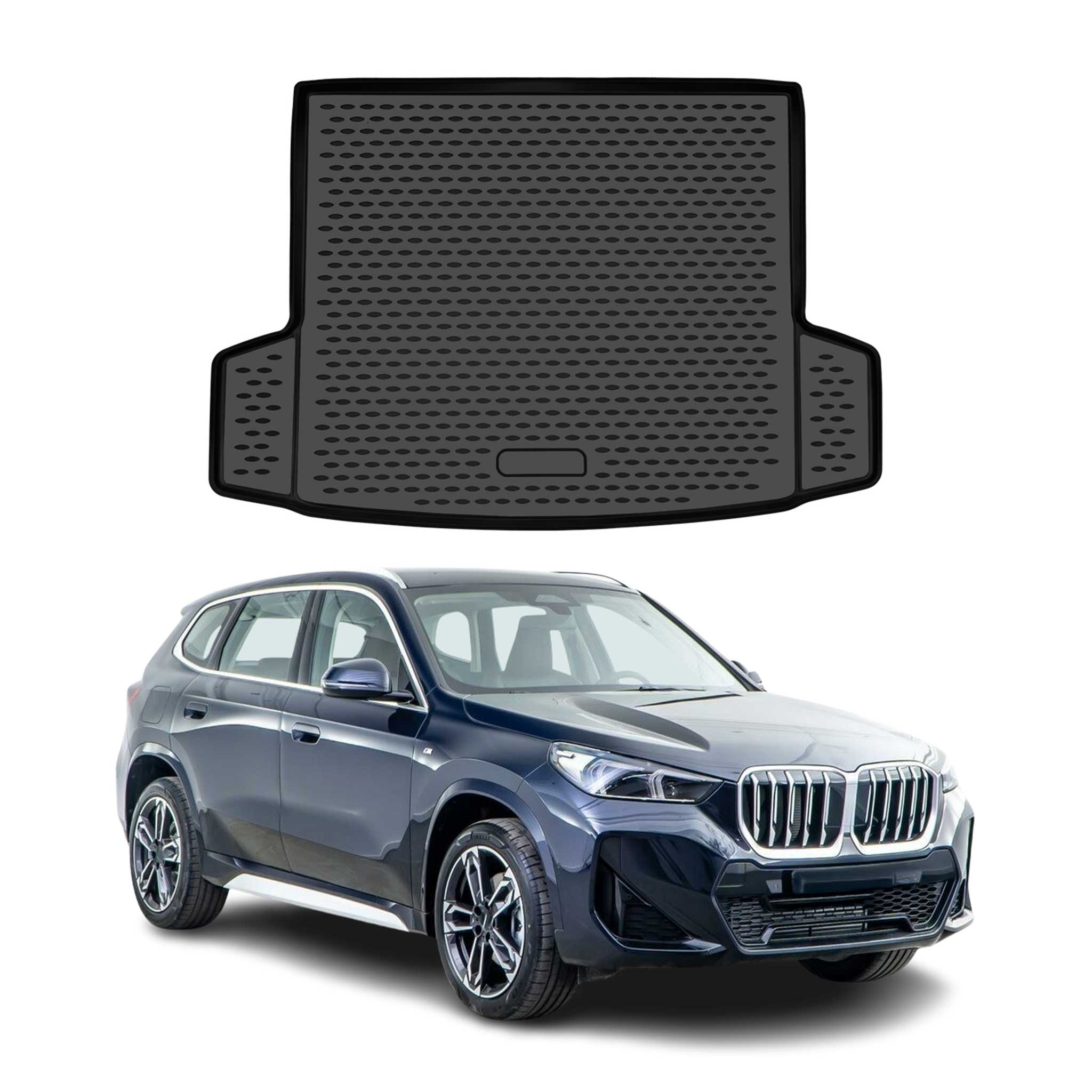 OMAC Cargo Mats Liner for Bmw X1 U11 2023-2026 Upper Trunk Mat Waterproof Black
