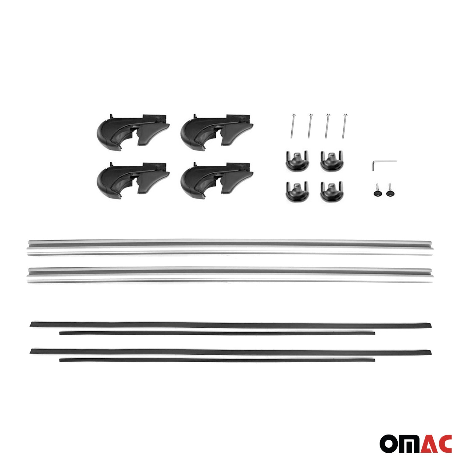 2019-2026 Subaru Ascent Roof Rack Cross Bars Black